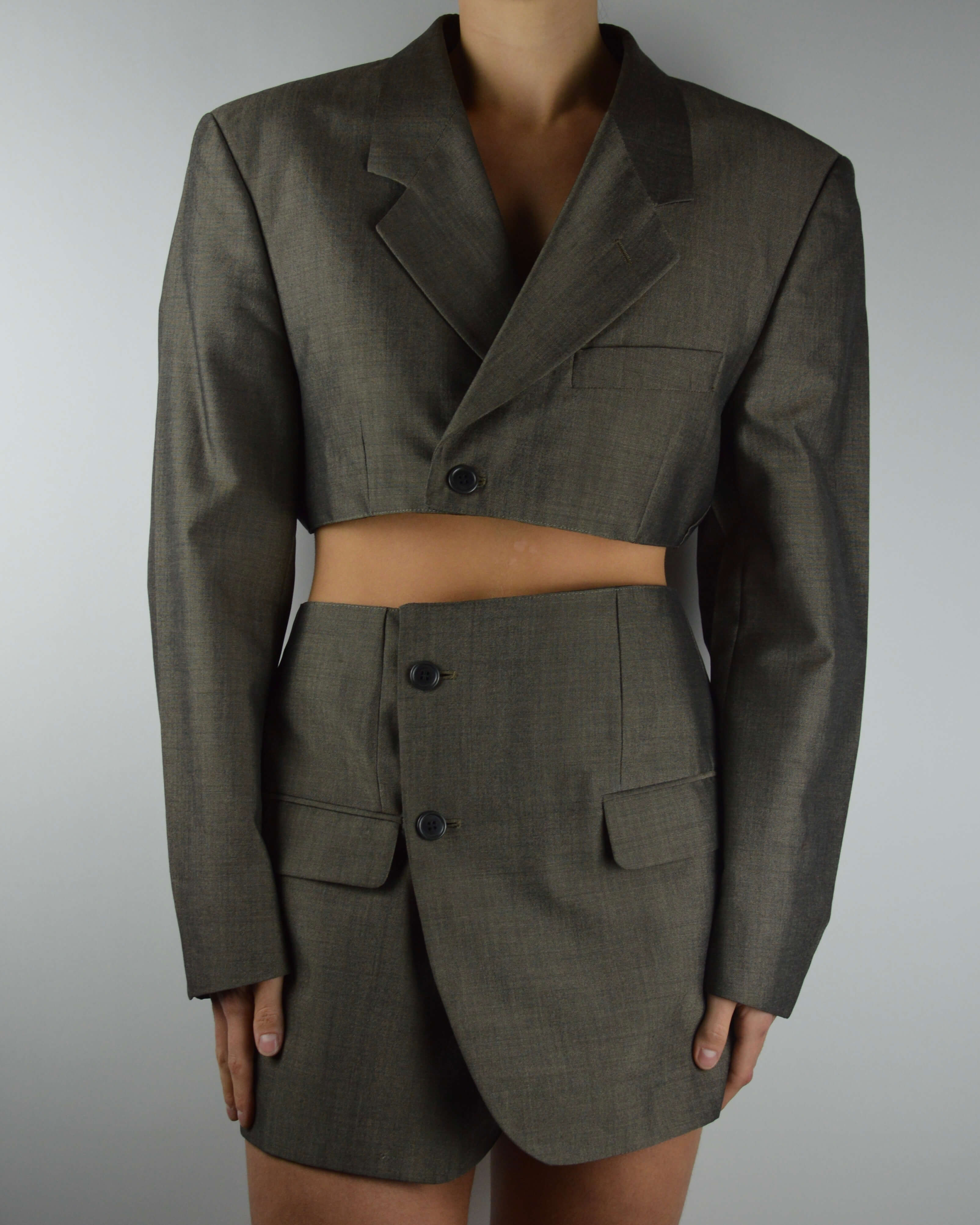 Blaset - Mohair marrón brillante (M/L)