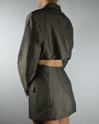 Blaset - Shiny Mohair Brown (M/L)