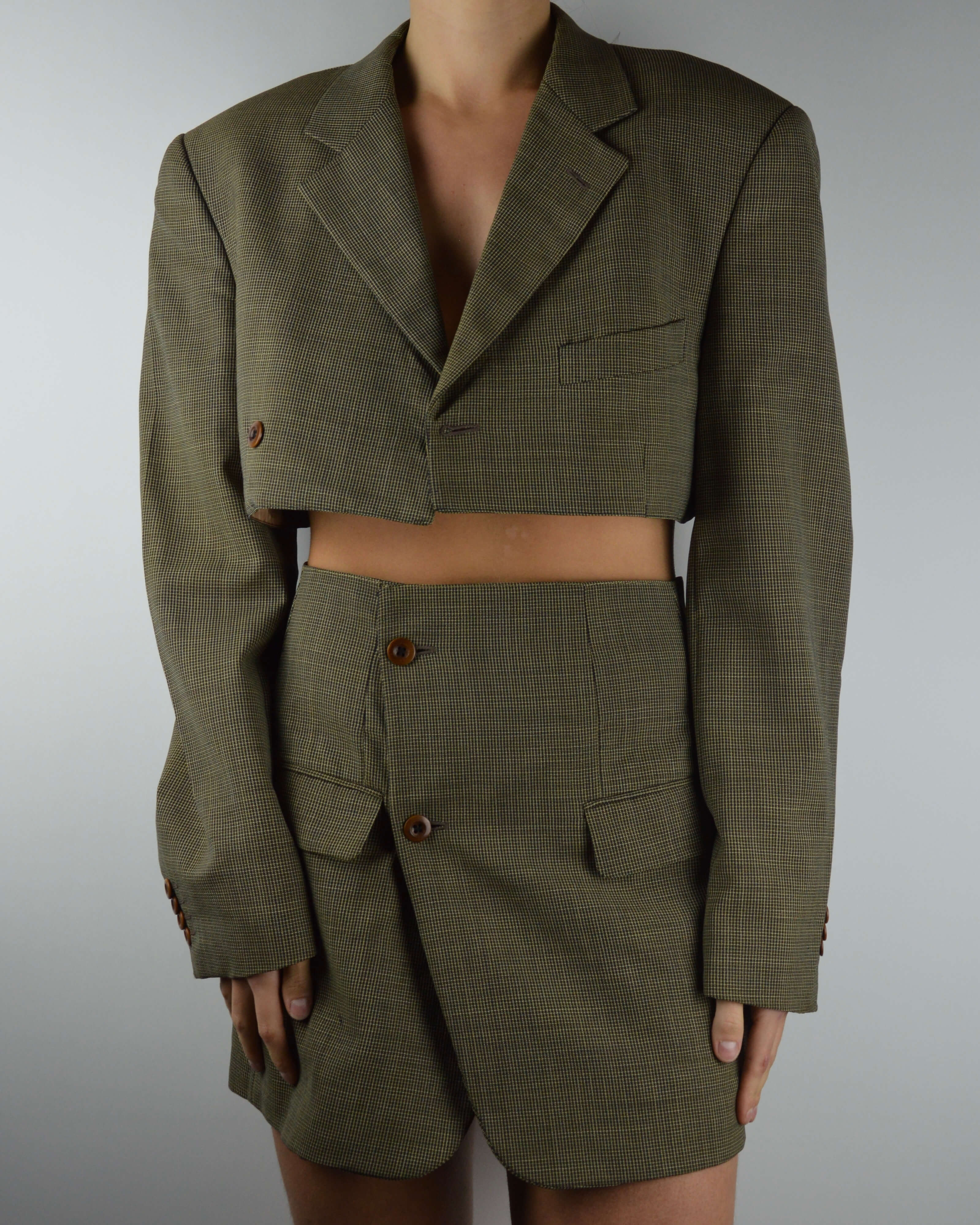 Blaset - Greenish Brown Texture (S/M)
