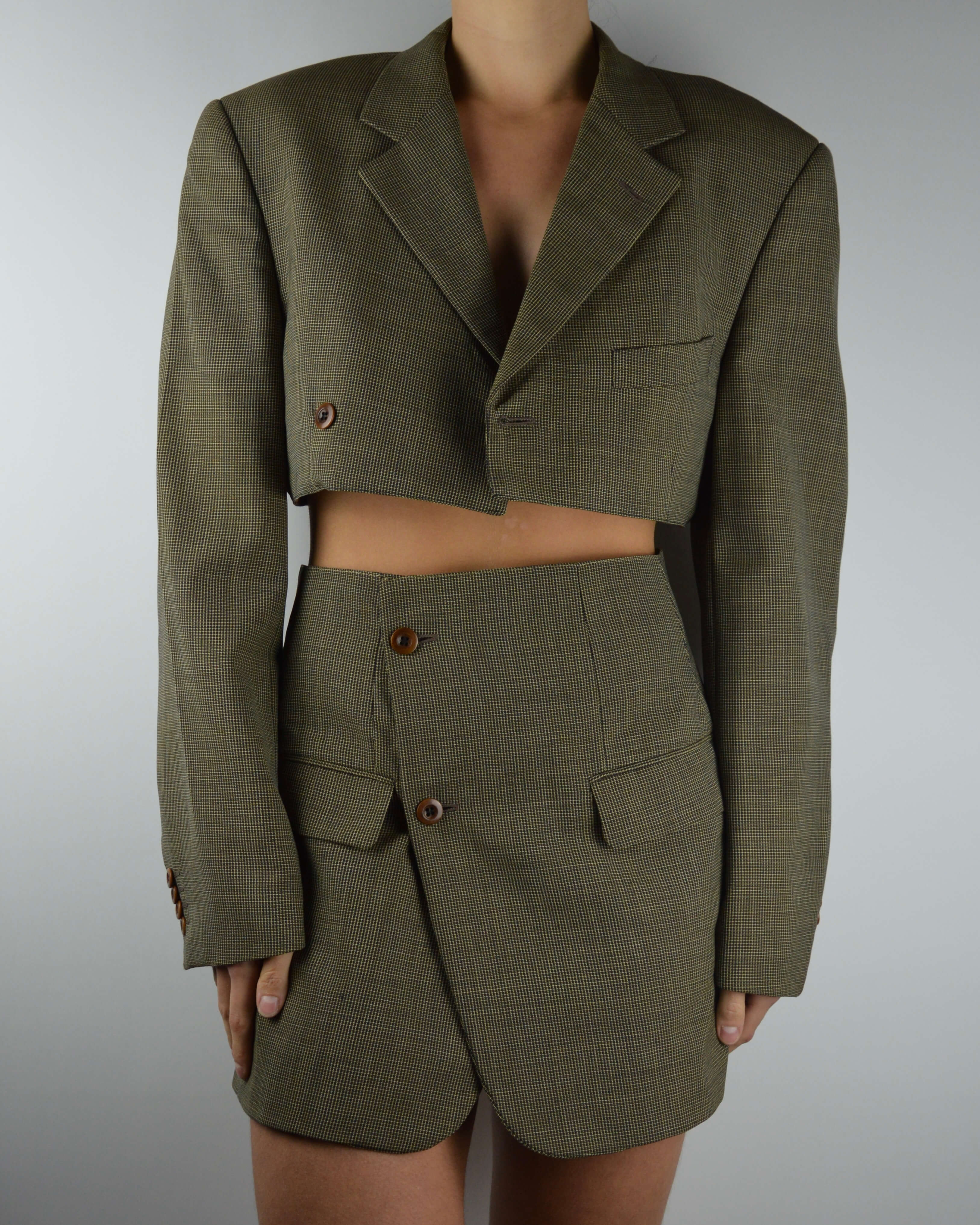 Blaset - Greenish Brown Texture (S/M)