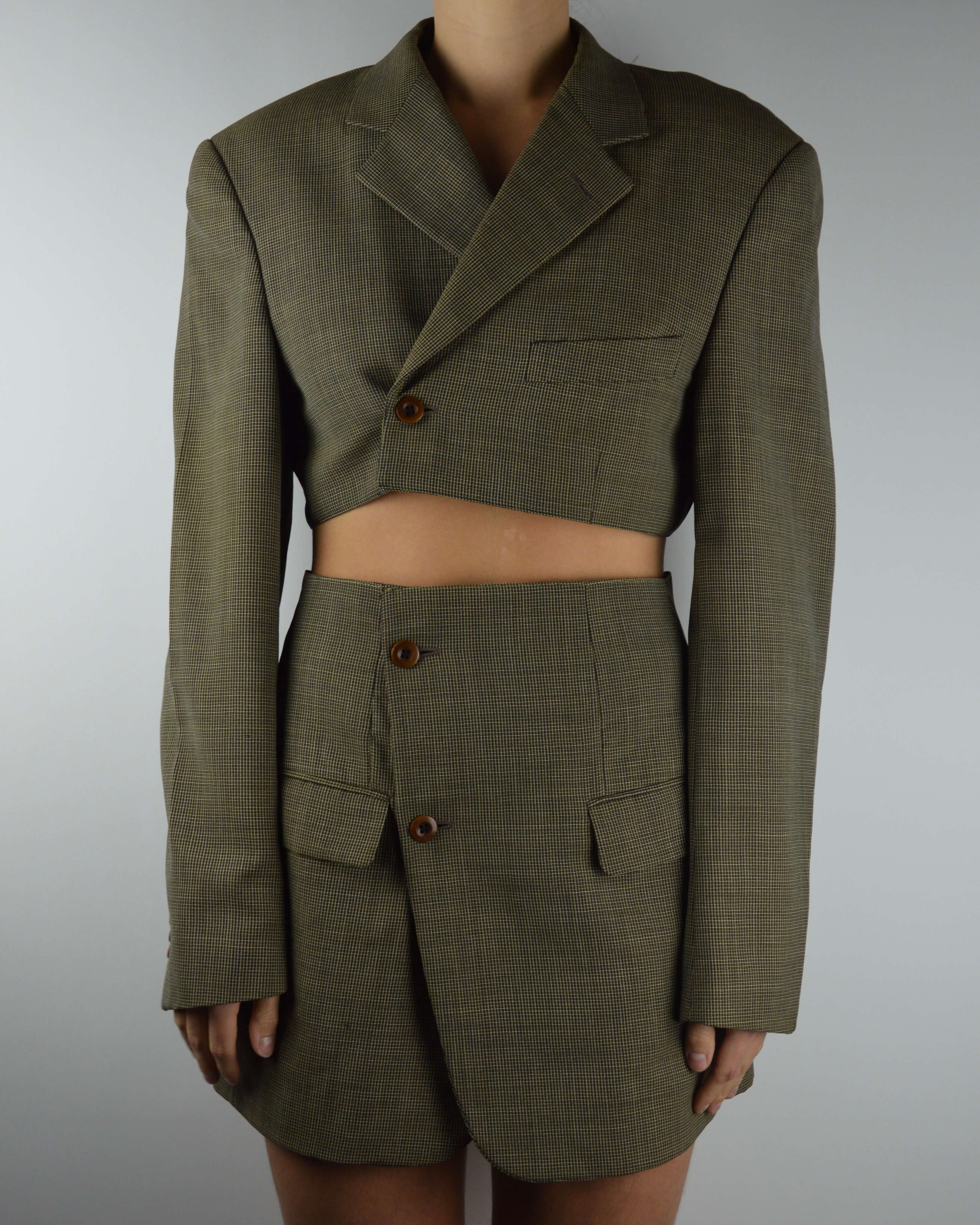 Blaset - Greenish Brown Texture (S/M)