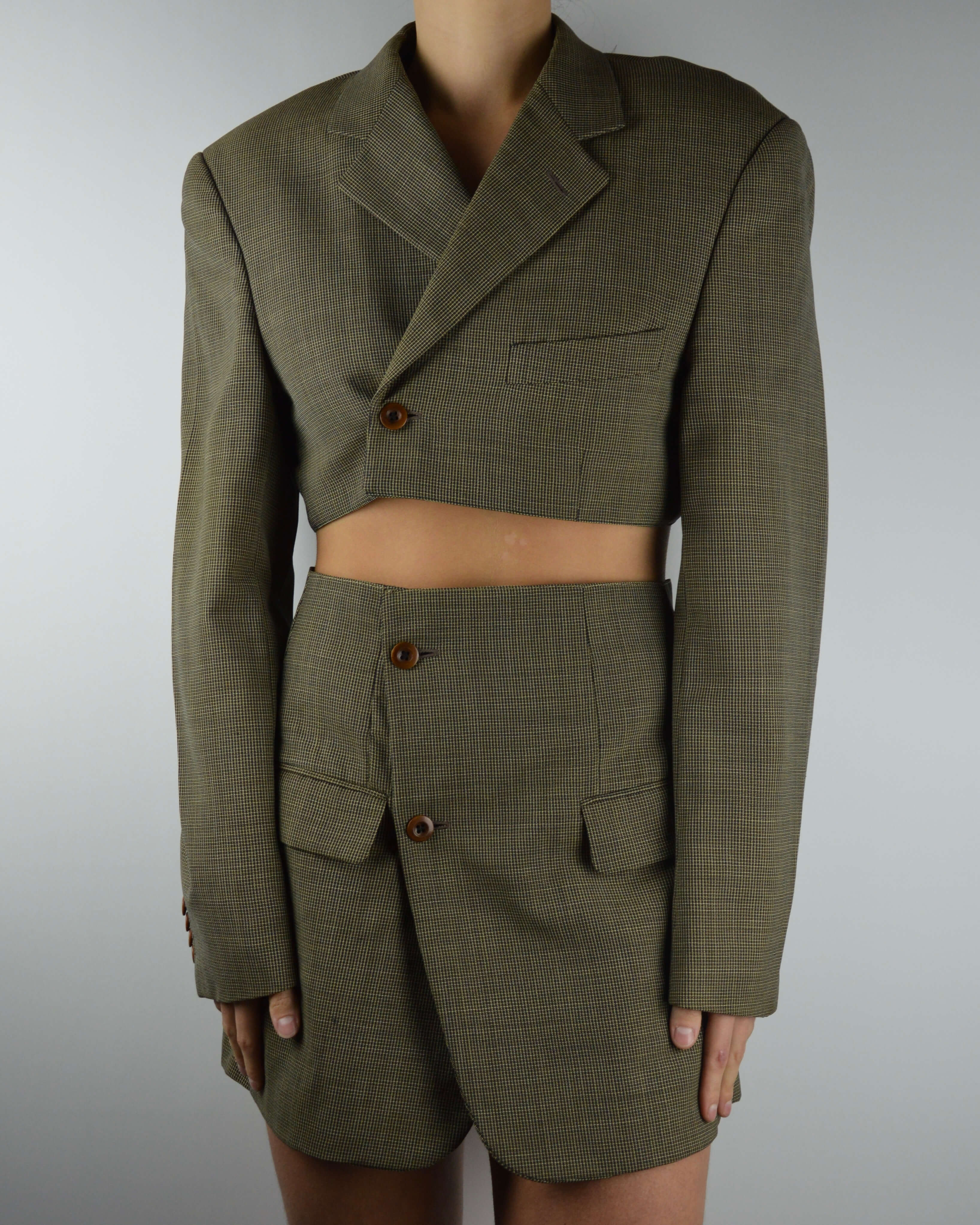 Blaset - Greenish Brown Texture (S/M)