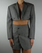 Blaset - Grey White Lines (XS/S)
