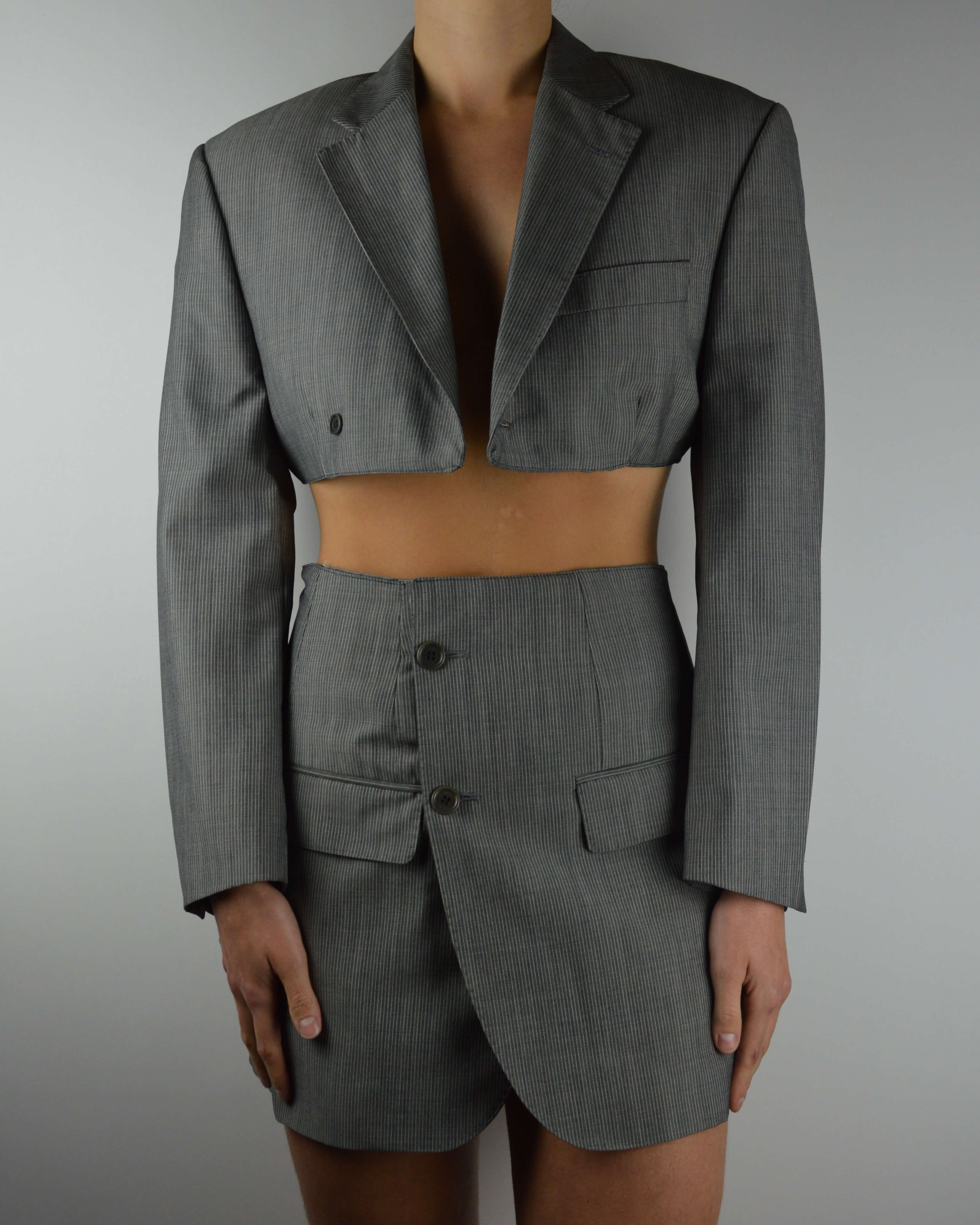 Blaset - Grey White Lines (XS/S)