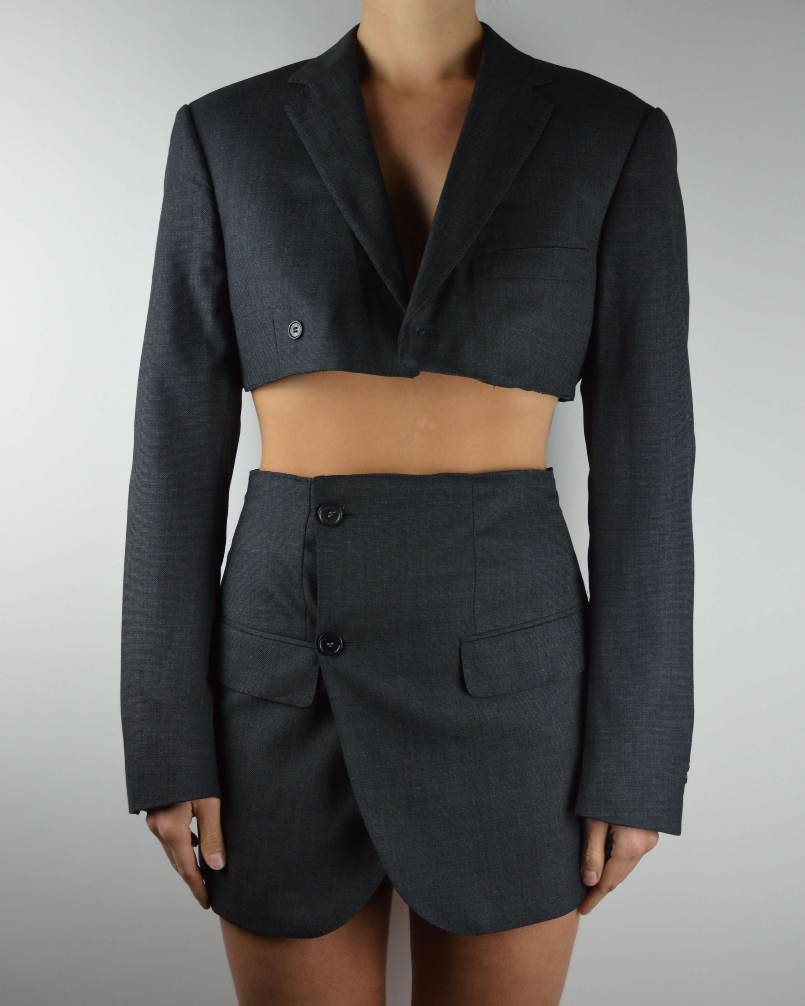 Blaset - Gris foncé texturé (XS/S)