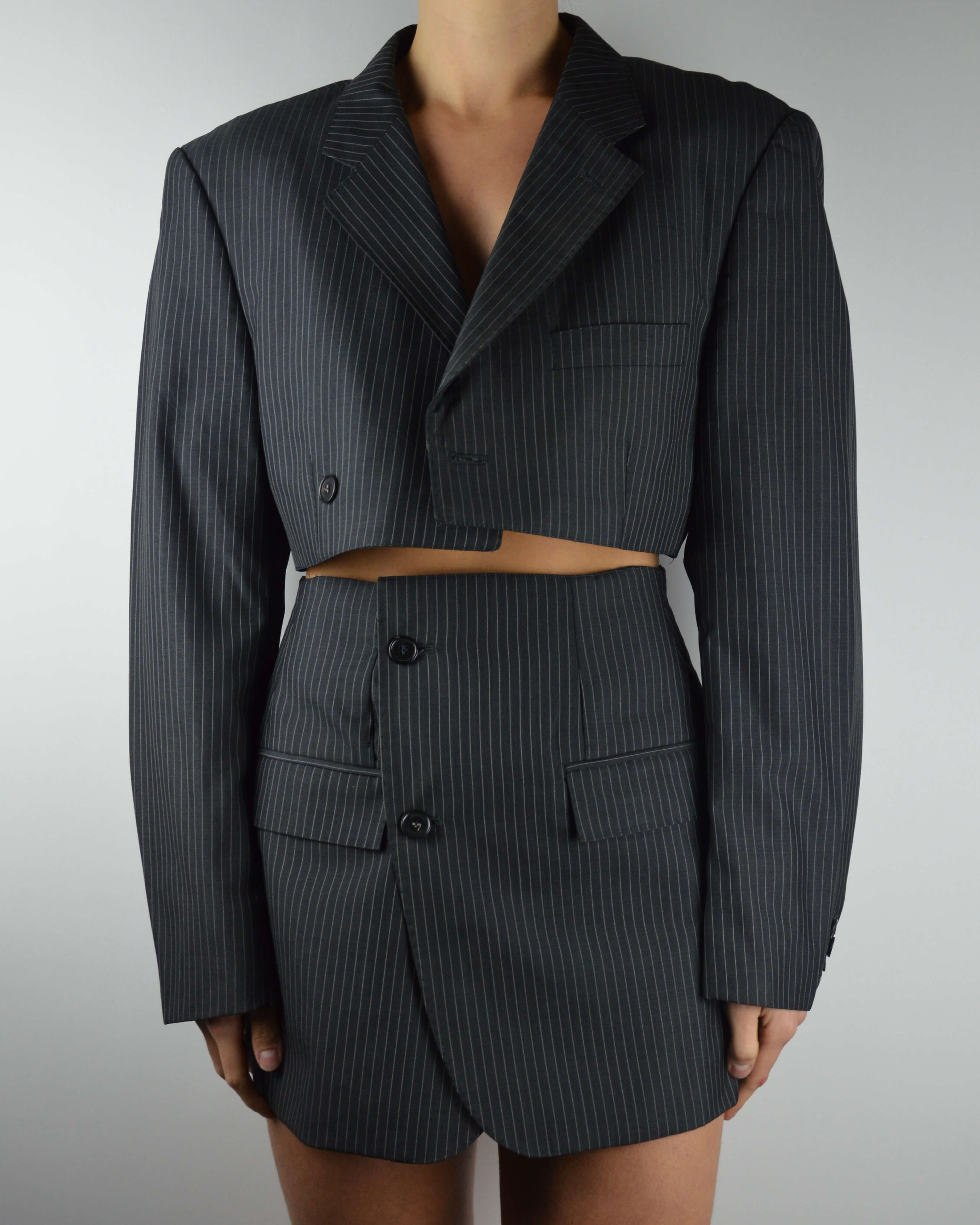 Blaset - 90s Black White Lines (M/L)