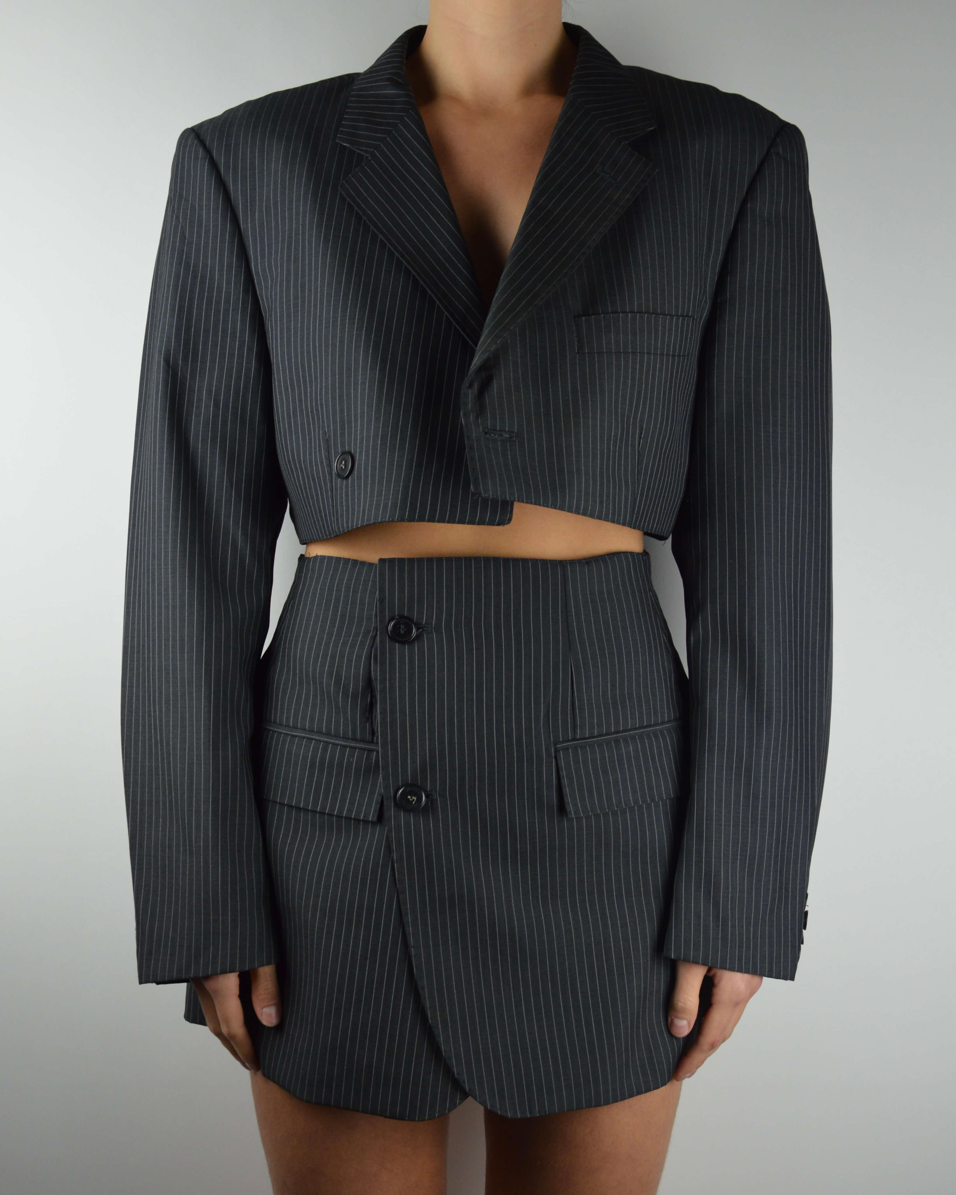 Blaset - 90s Black White Lines (M/L)