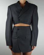 Blaset - Rayures noires et blanches années 90 (M/L)