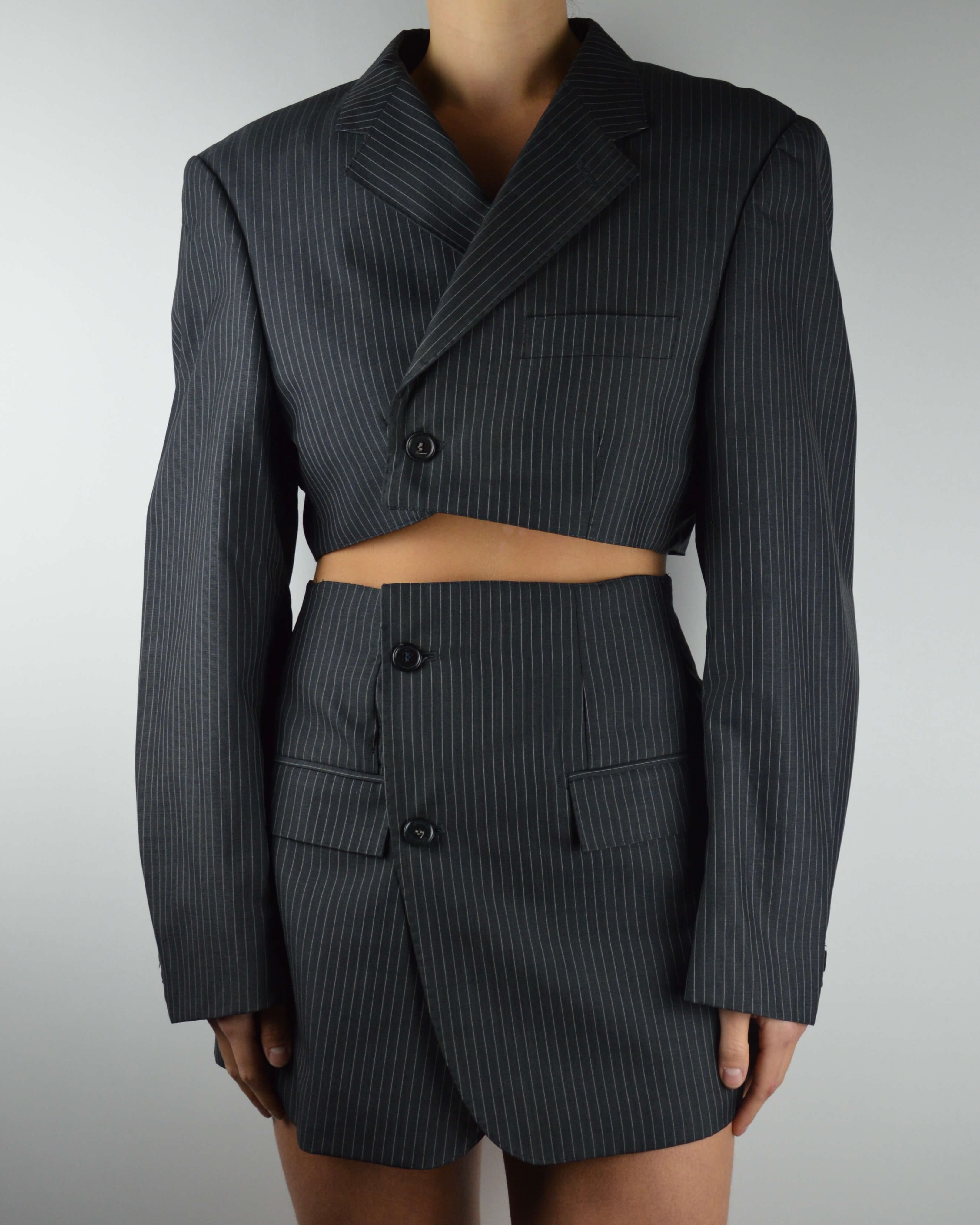 Blaset - 90s Black White Lines (M/L)