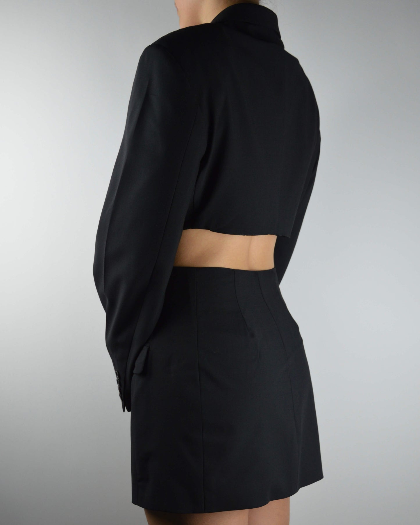 Blaset & Long Skirt - Perfect Black (XS/S)