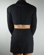 Ensemble veste et jupe longue - Noir parfait (XS/S)