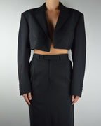 Ensemble veste et jupe longue - Noir parfait (XS/S)