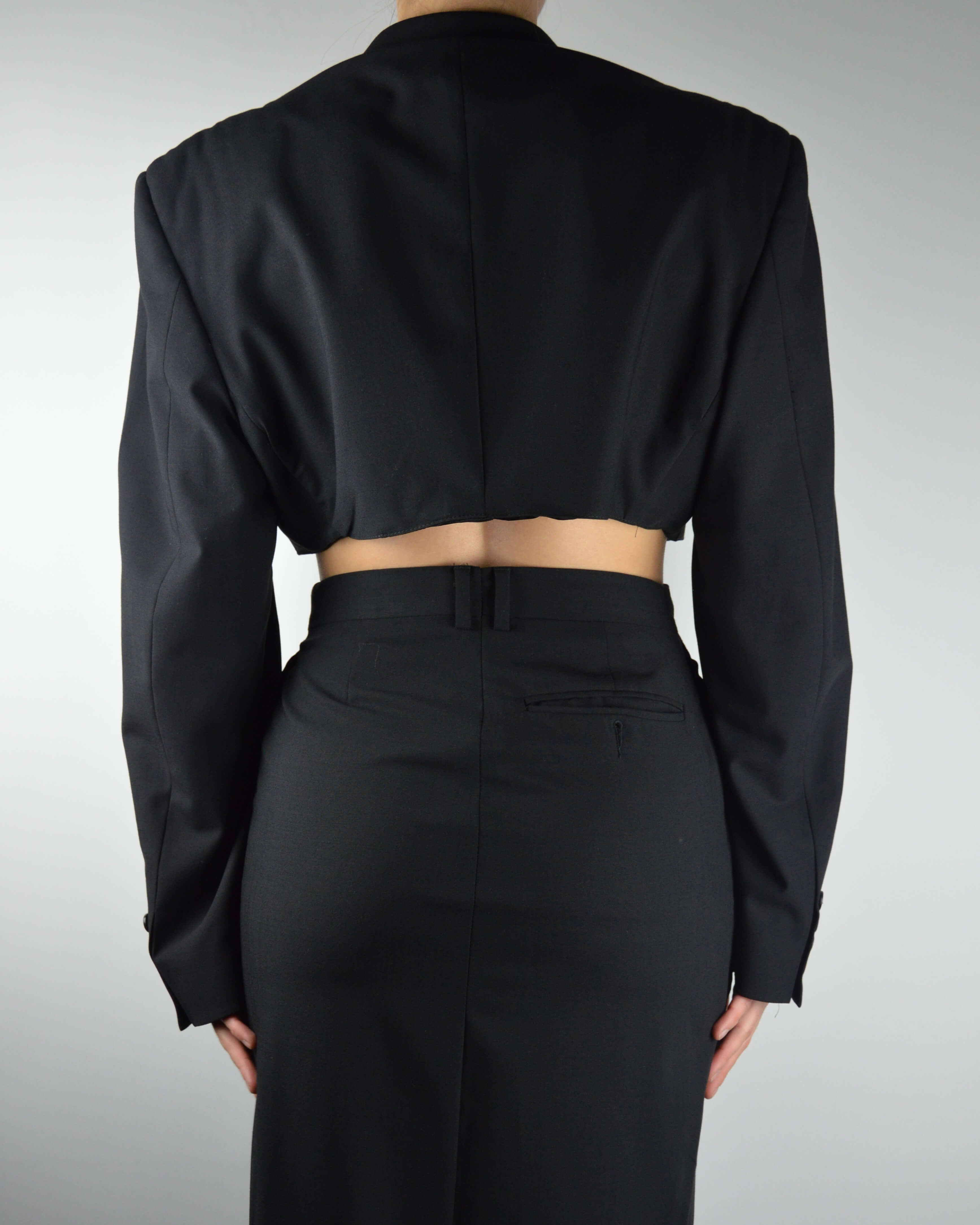 Ensemble veste et jupe longue - Noir parfait (XS/S)