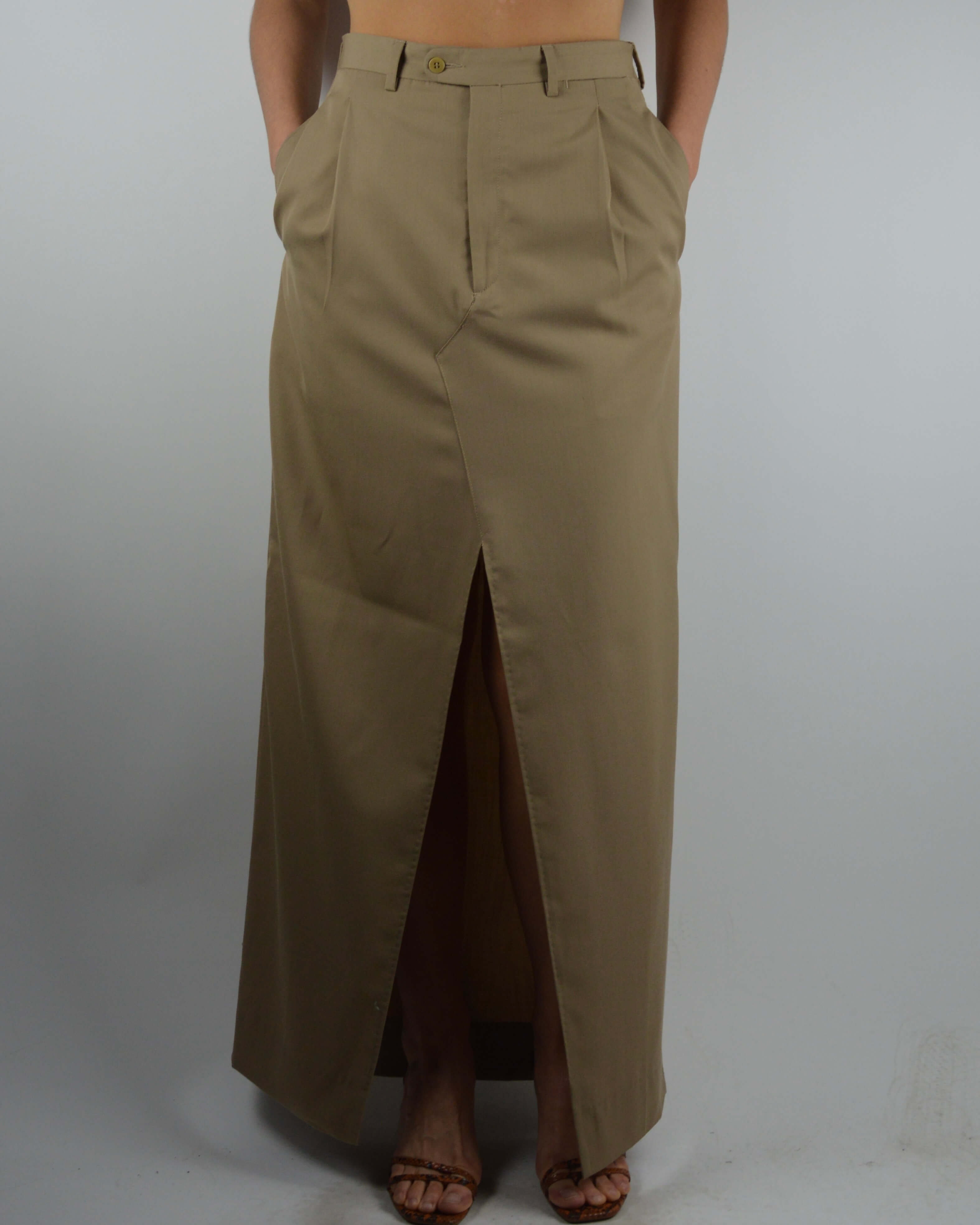 Falda larga - Beige (S/M)