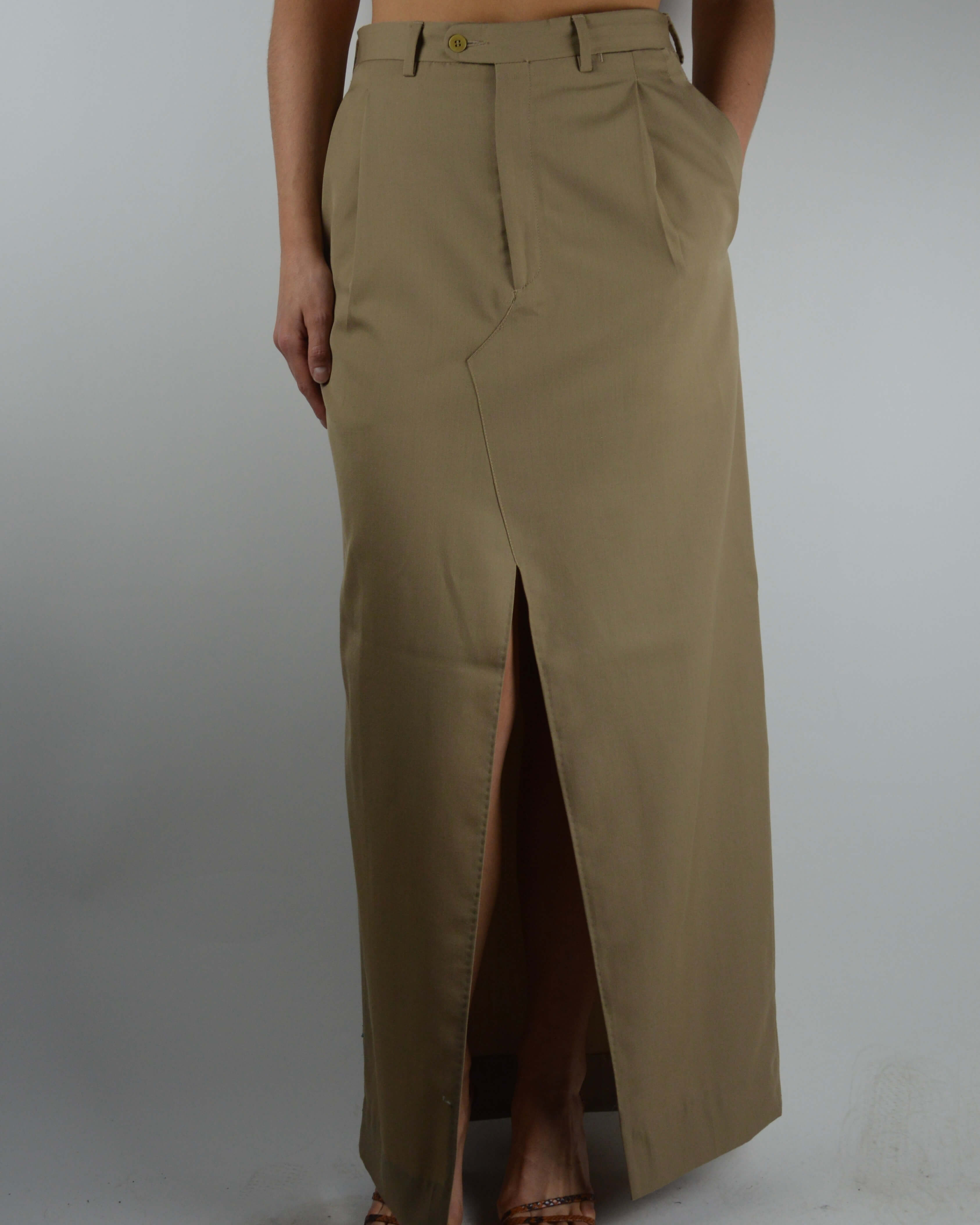 Falda larga - Beige (S/M)