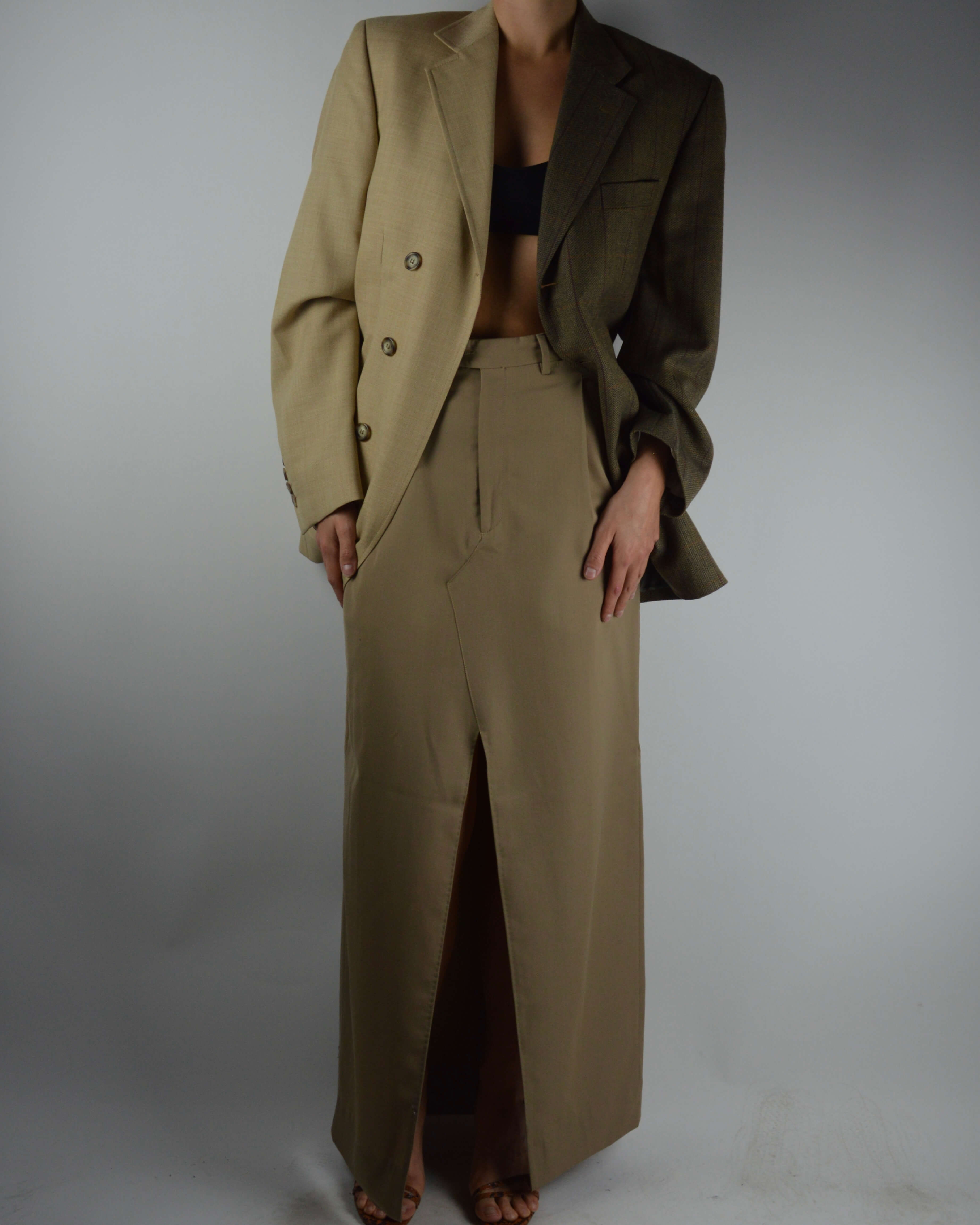 Falda larga - Beige (S/M)