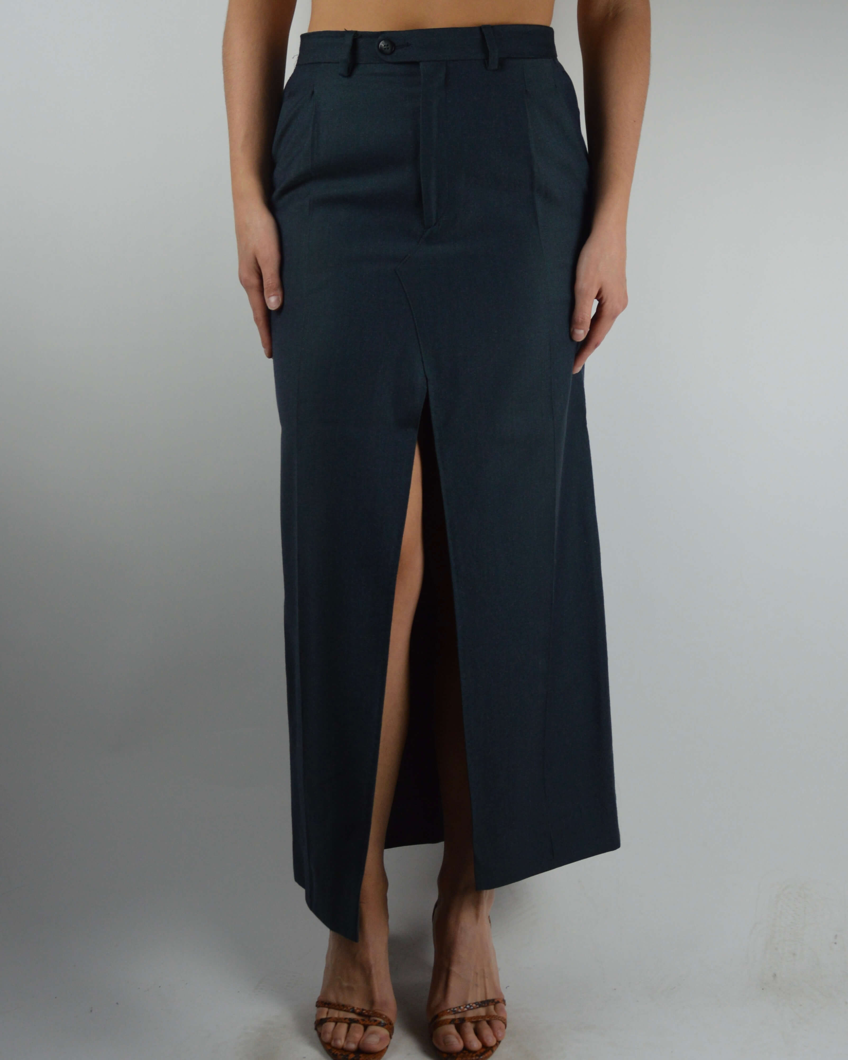 Falda larga - Azul agua de mar (XS/S)