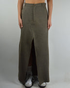 Long Skirt - Textured Brown (S/M)