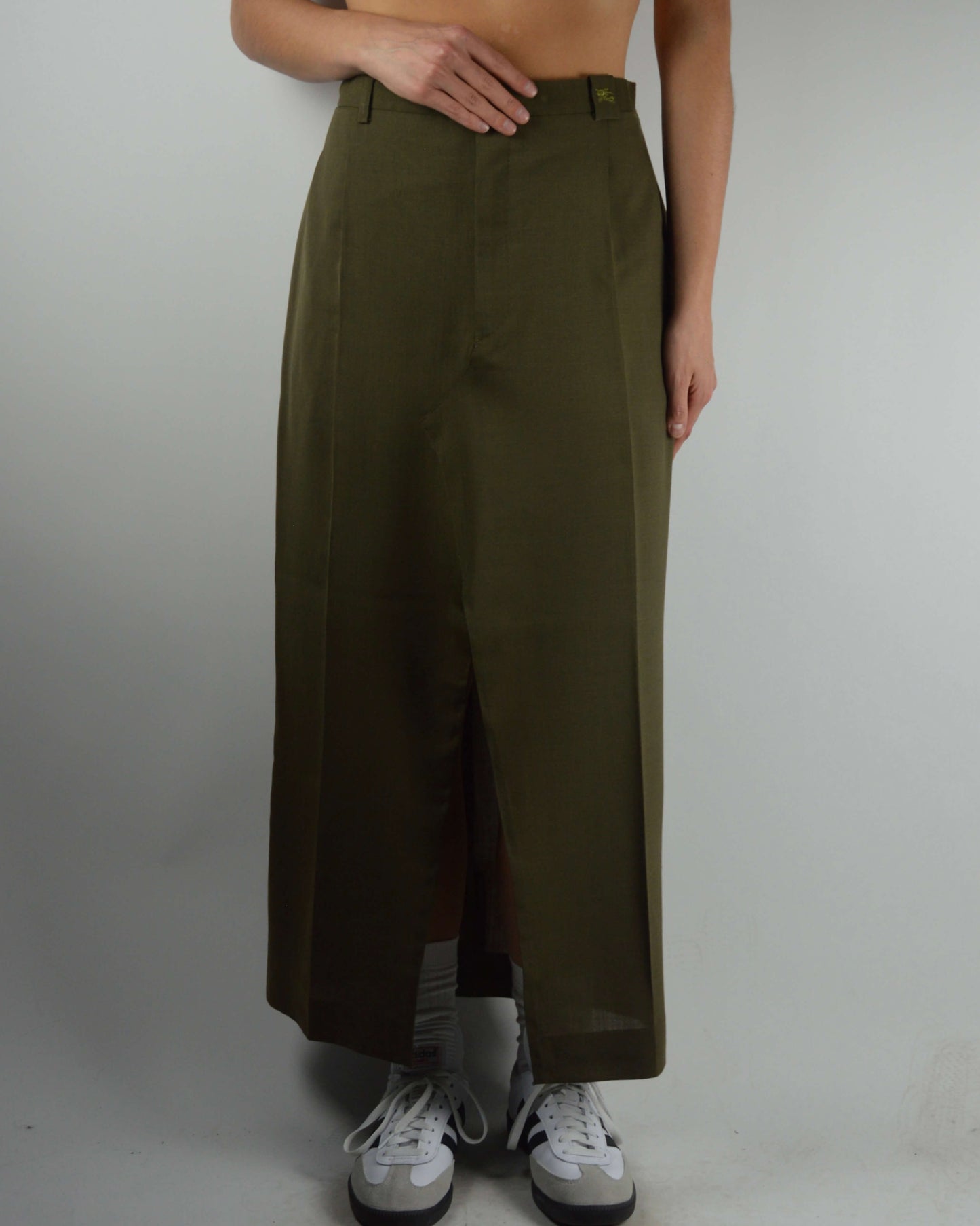 Long Skirt - Burberry Dark Green (S/M)