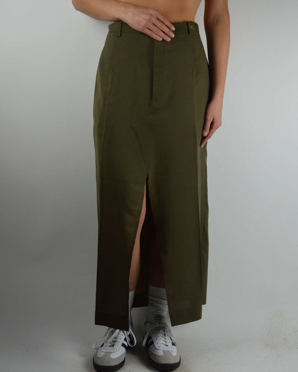 Long Skirt - Burberry Dark Green (S/M)