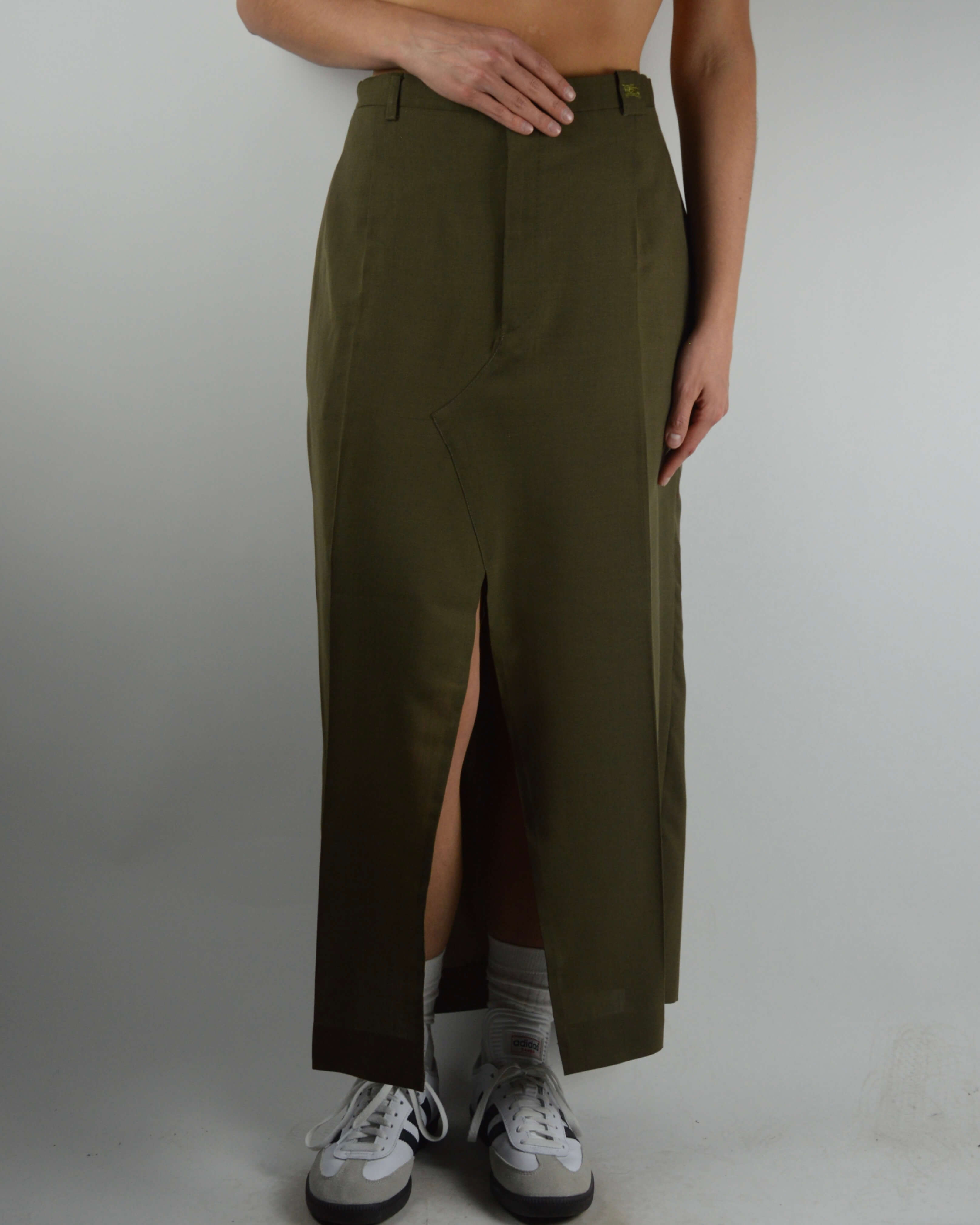 Long Skirt - Burberry Dark Green (S/M)