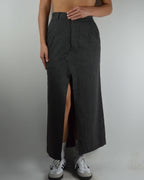 Long Skirt - Dark Grey Texture (XS/S)