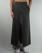 Long Skirt - Dark Grey Texture (XS/S)