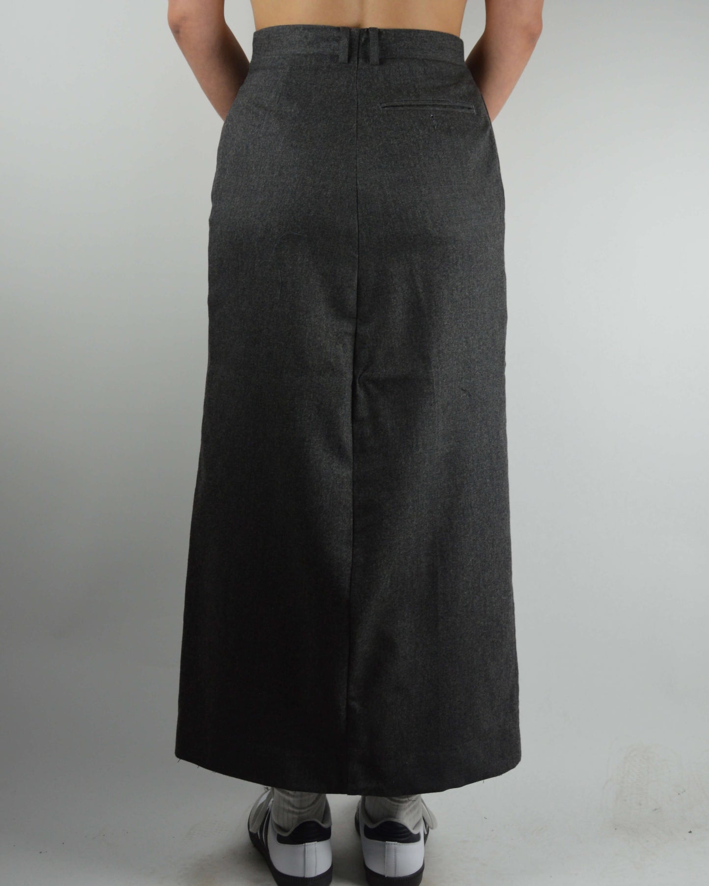Long Skirt - Dark Grey Texture (XS/S)