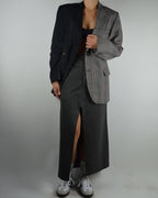 Long Skirt - Dark Grey Texture (XS/S)
