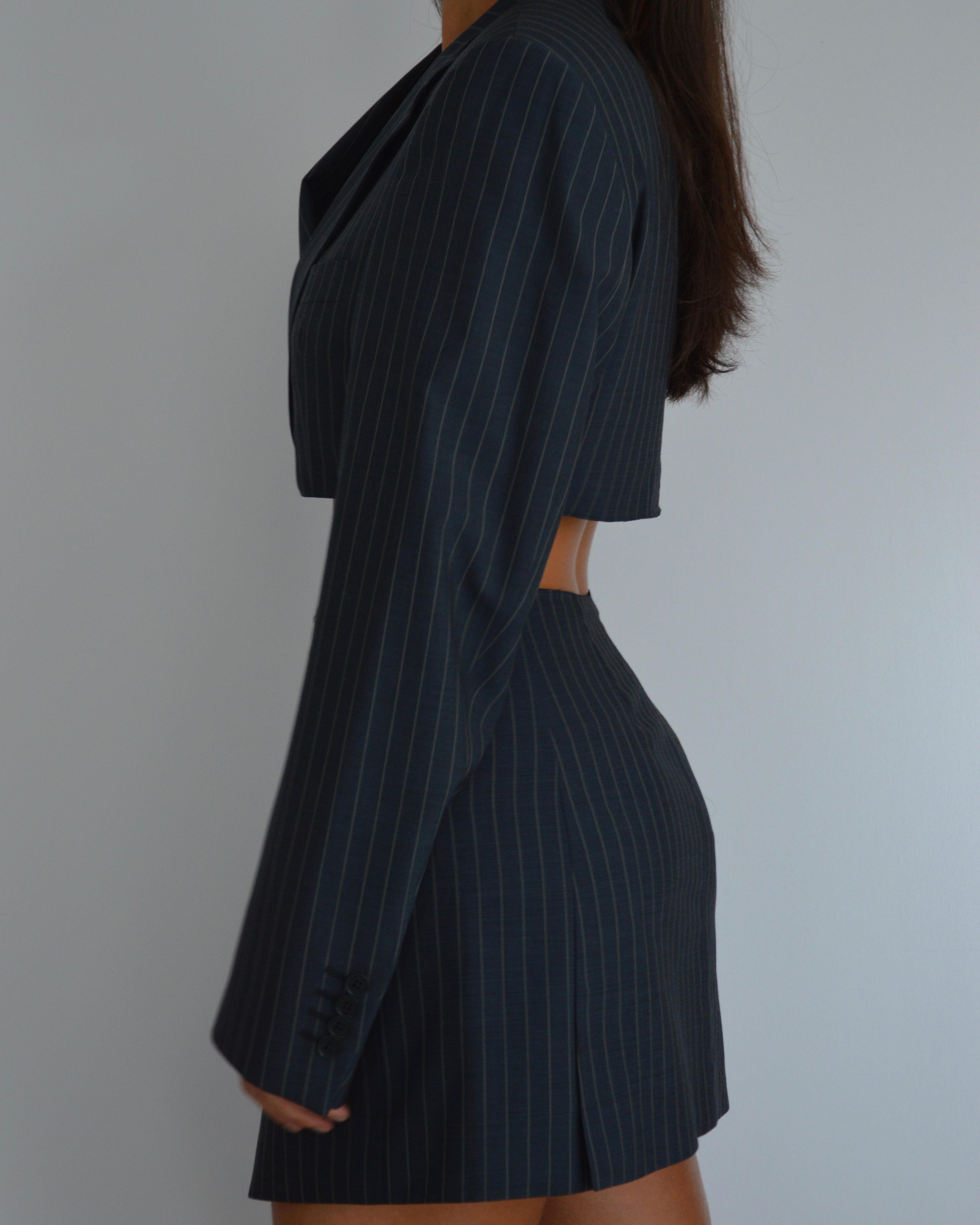 Veste avec pantalon - lignes marines