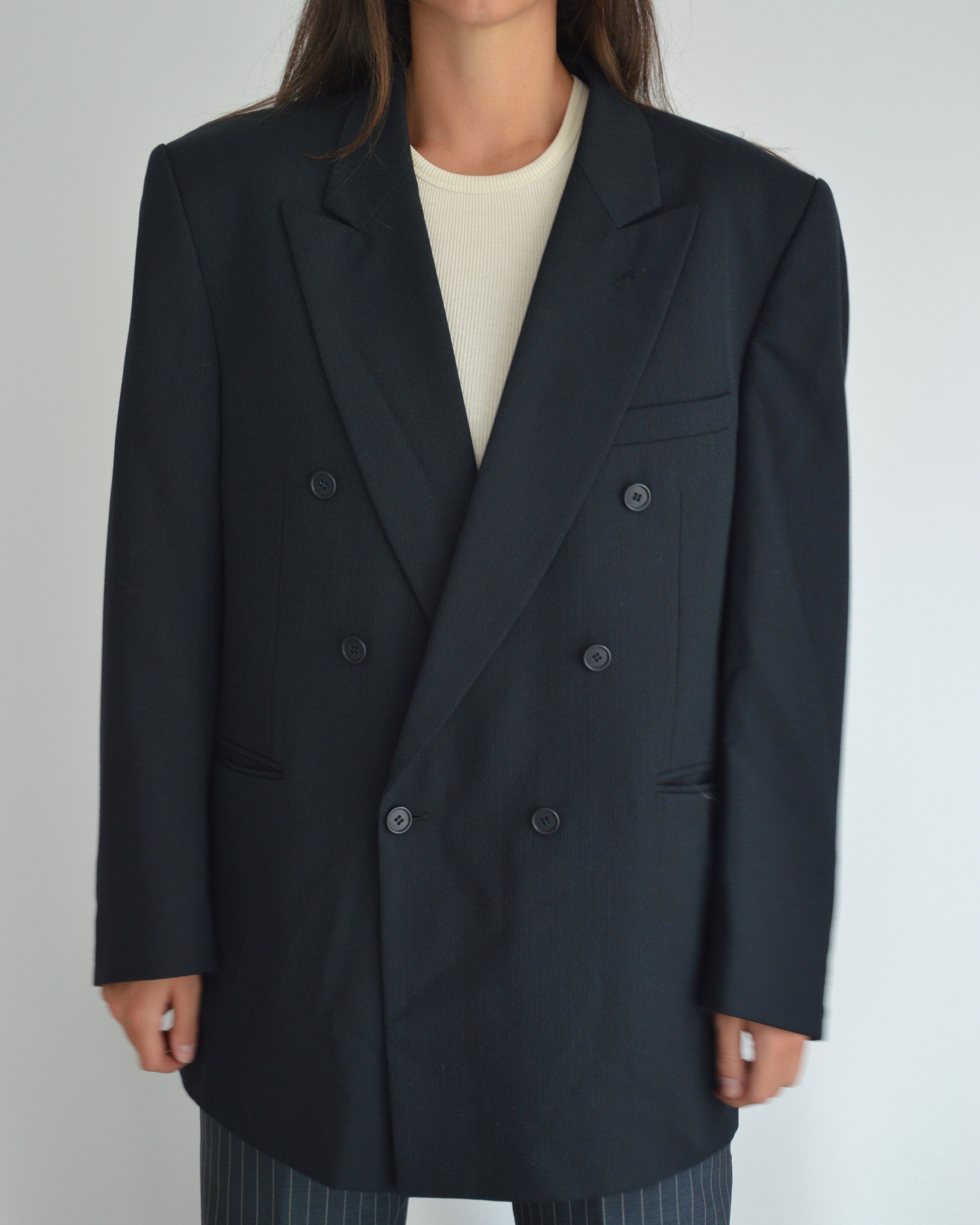 Jacket - double breasted navy treasure (S/XL)