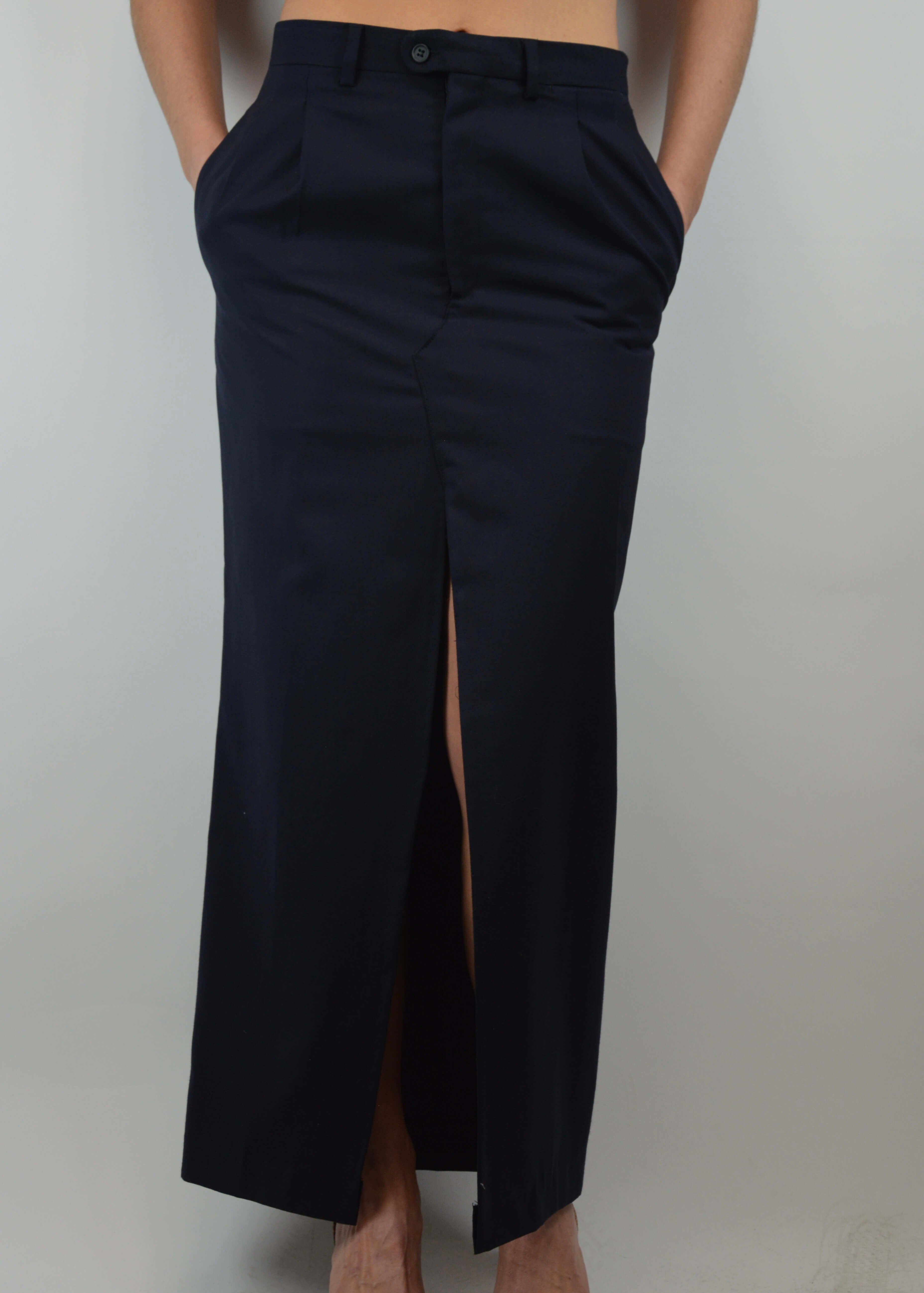 Skirt Suit - Double Breasted Navy (S/M)