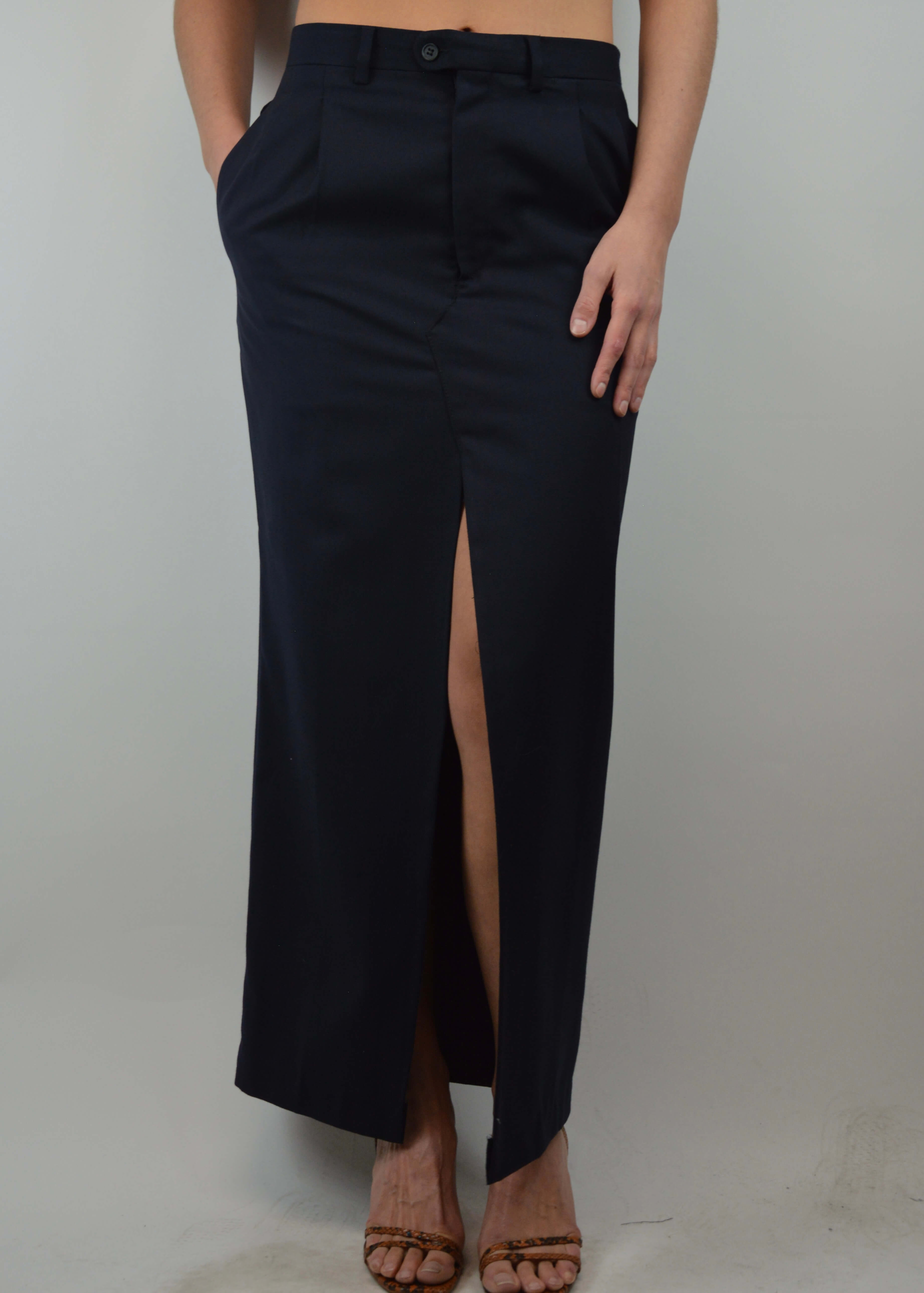 Skirt Suit - Double Breasted Navy (S/M)