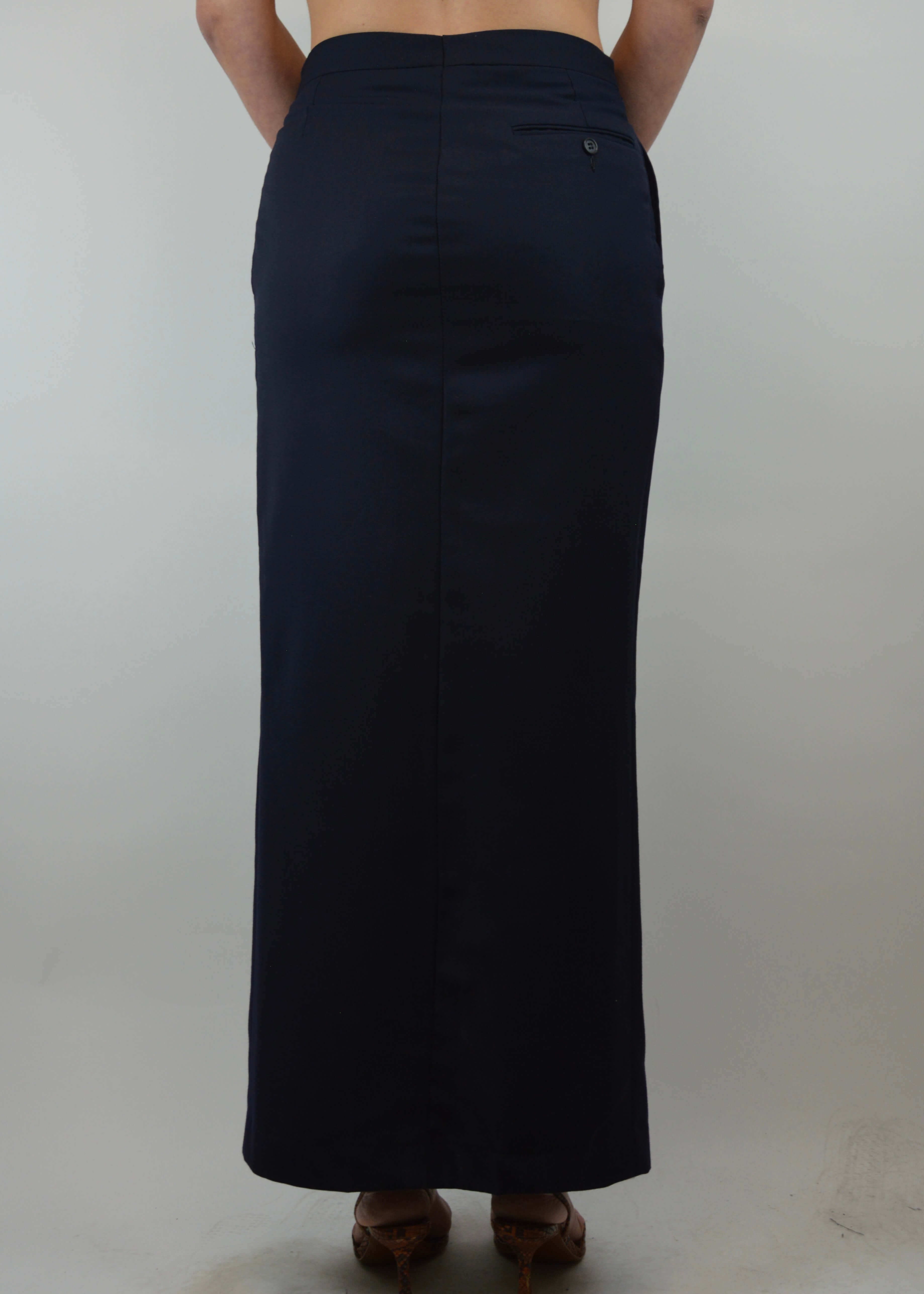 Skirt Suit - Double Breasted Navy (S/M)