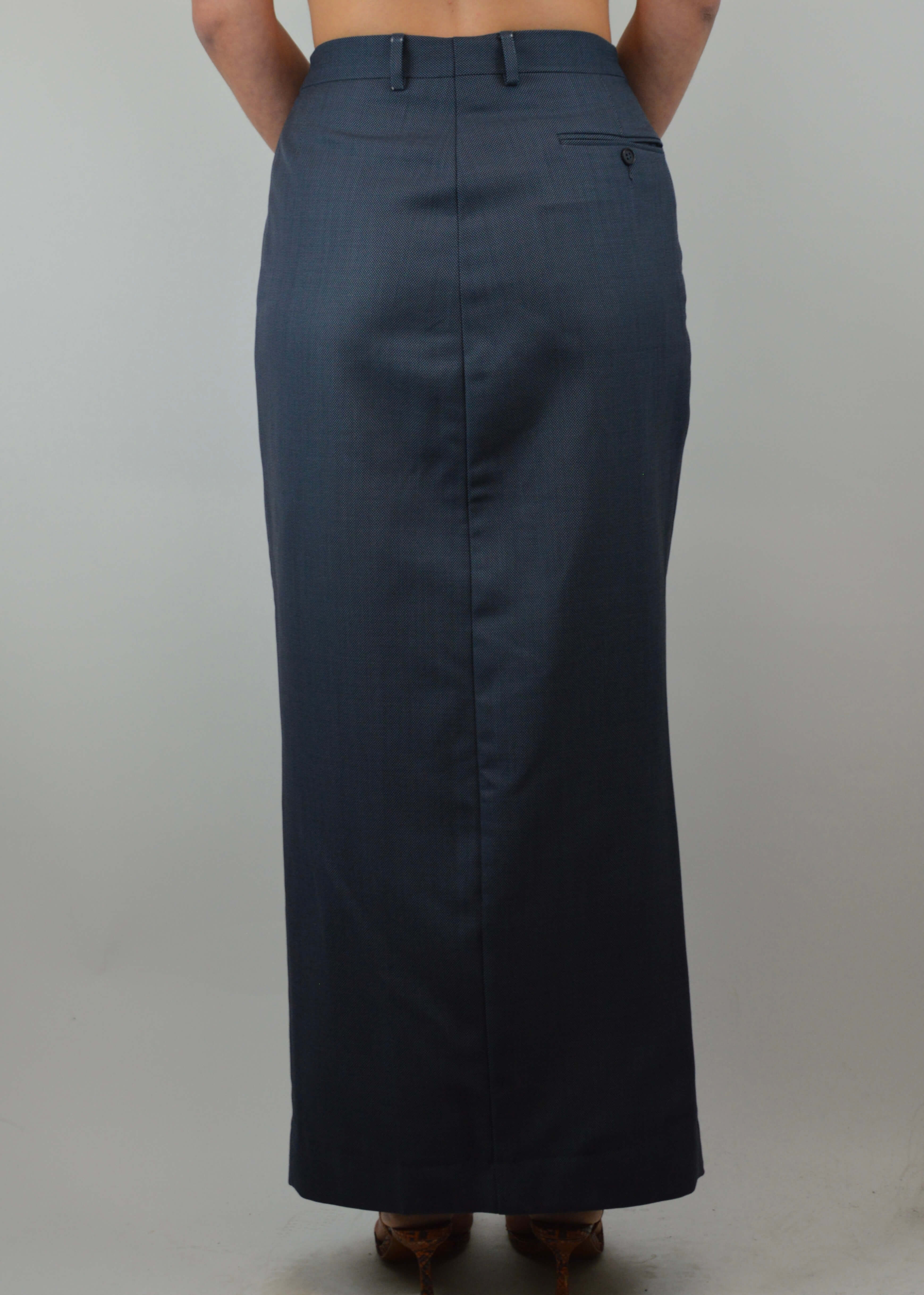 Skirt Suit - Double Breasted Blue (S/M)