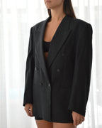 Jacket - double breasted grey