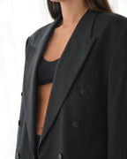 Jacket - double breasted grey