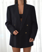 Jacket - golden buttons navy