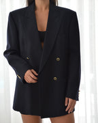 Jacket - golden buttons navy