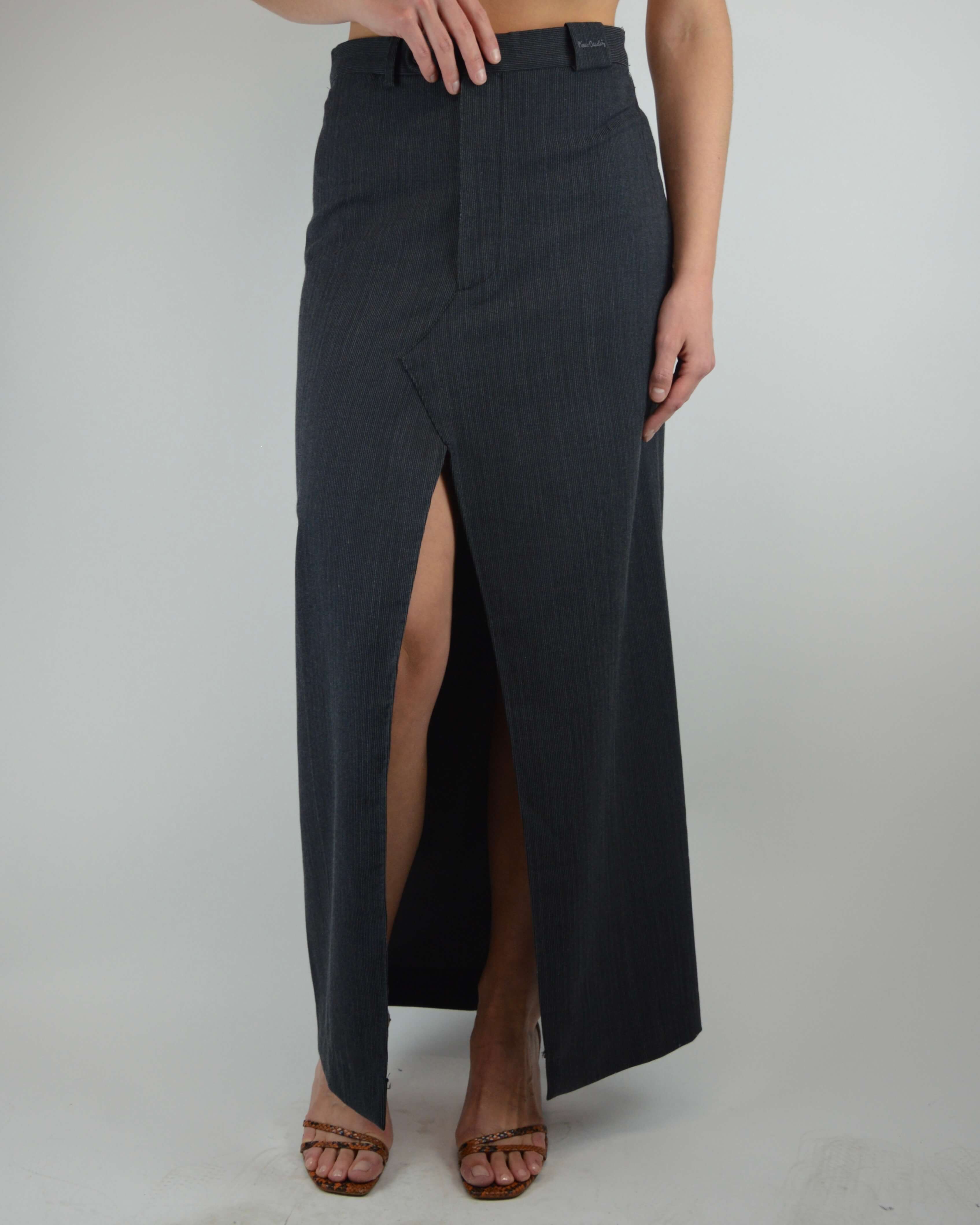 Falda larga - Pierre Cardin Gris (M)