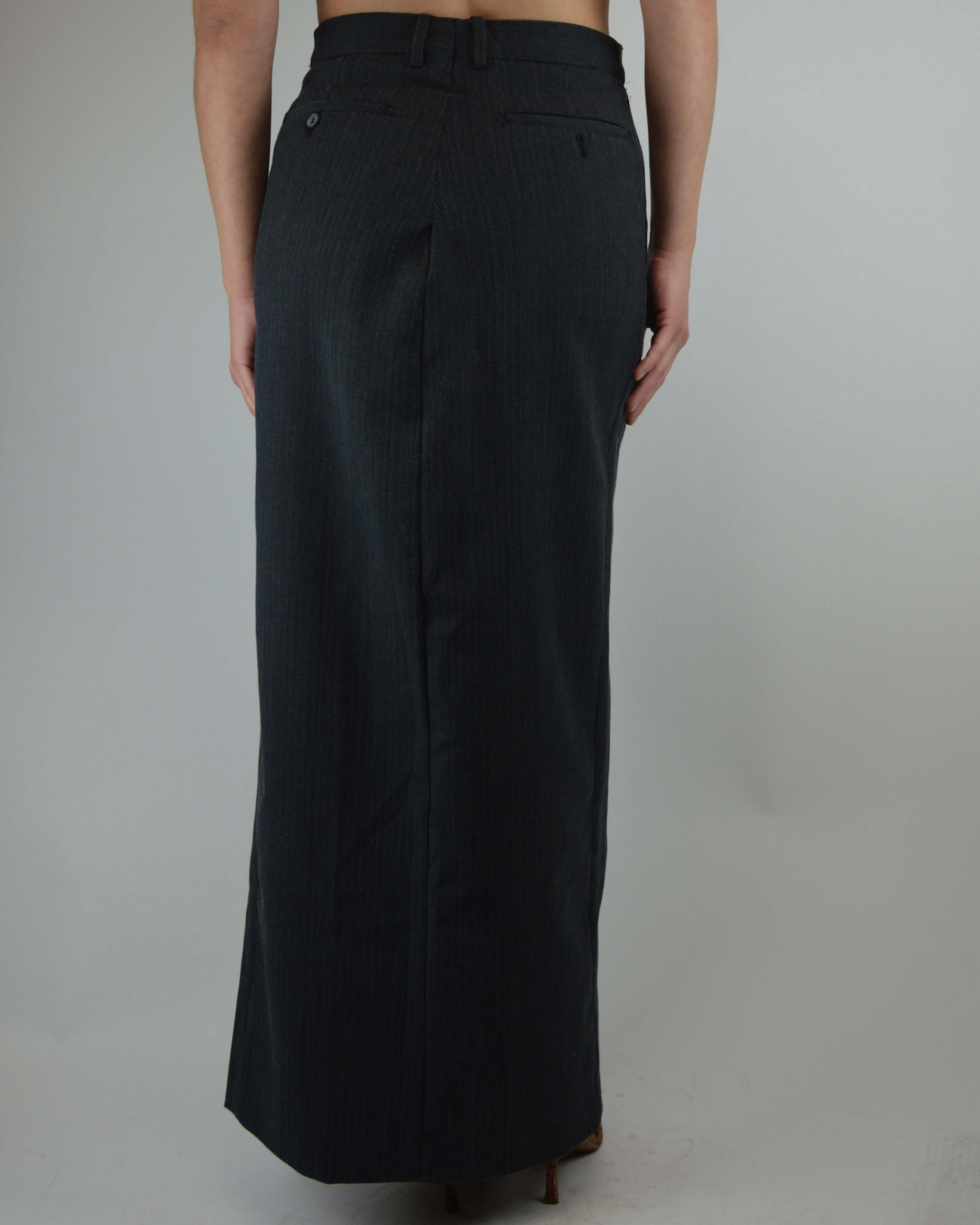 Falda larga - Pierre Cardin Gris (M)