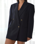 Jacket - golden buttons navy