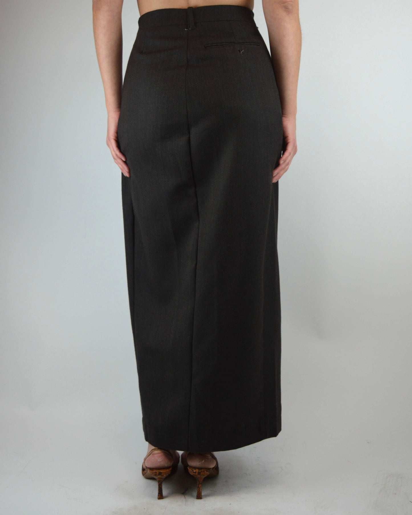 Long Skirt - Dark Brown (XS/S)