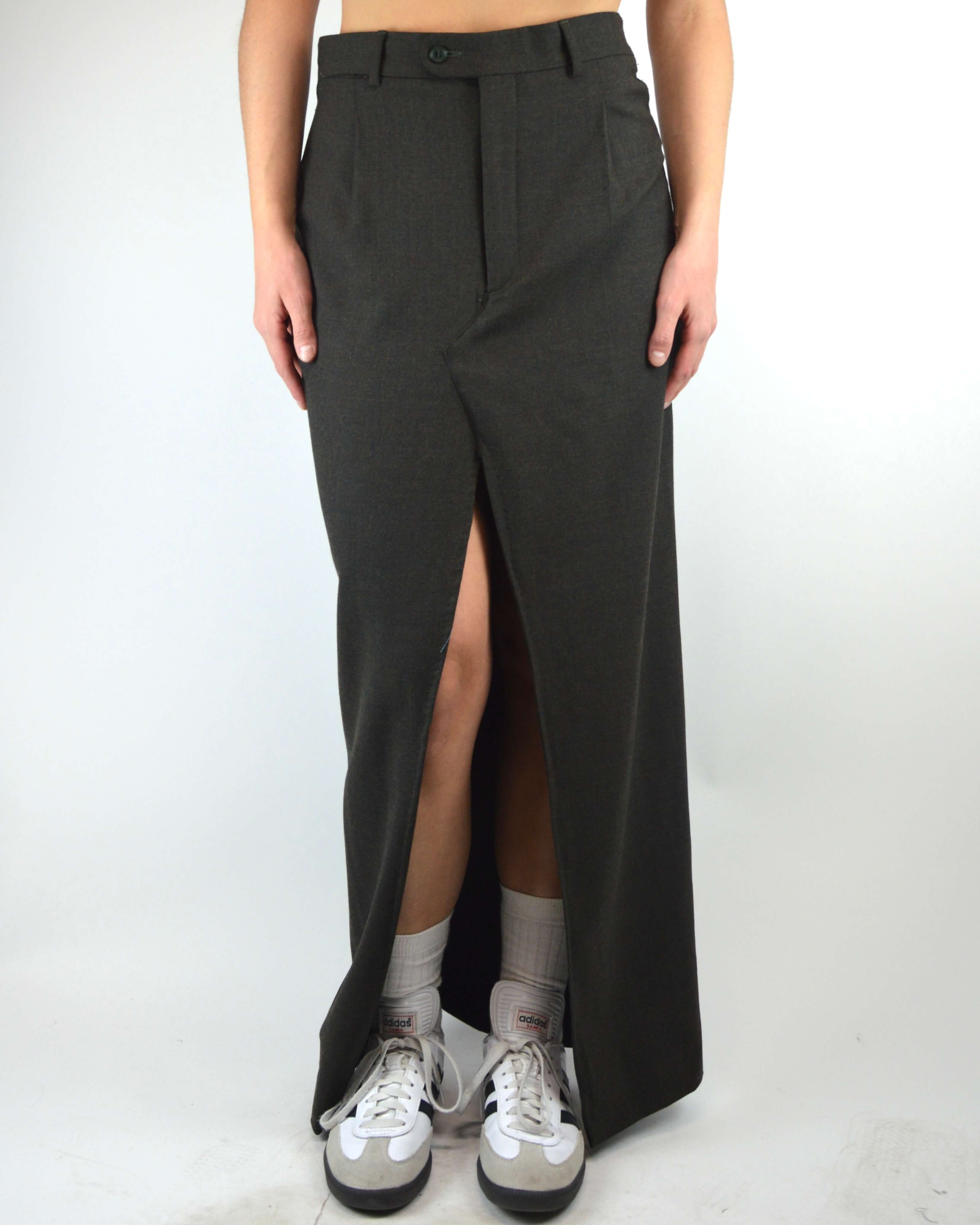 Long Skirt - Brownish Green (S/M)