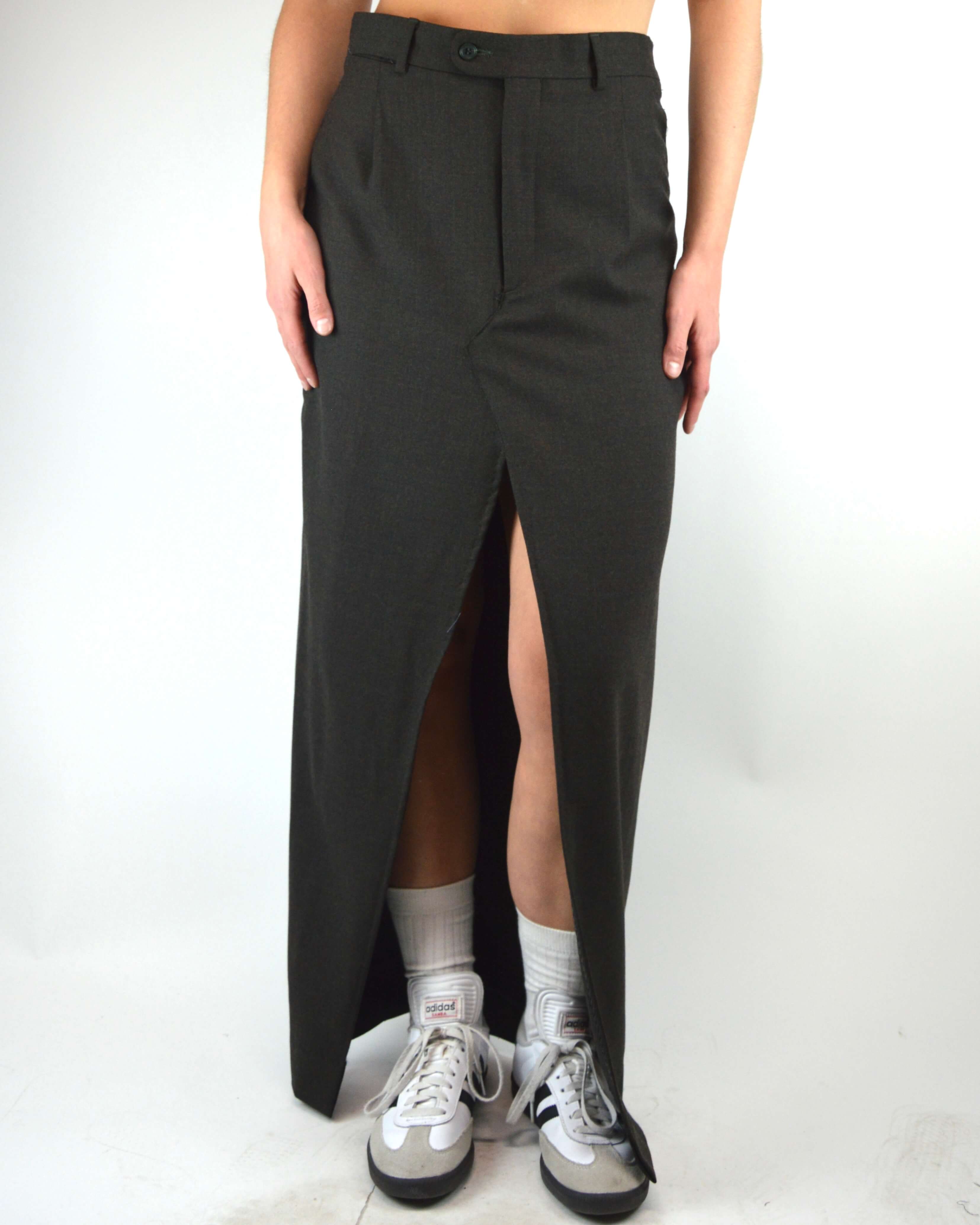 Long Skirt - Brownish Green (S/M)