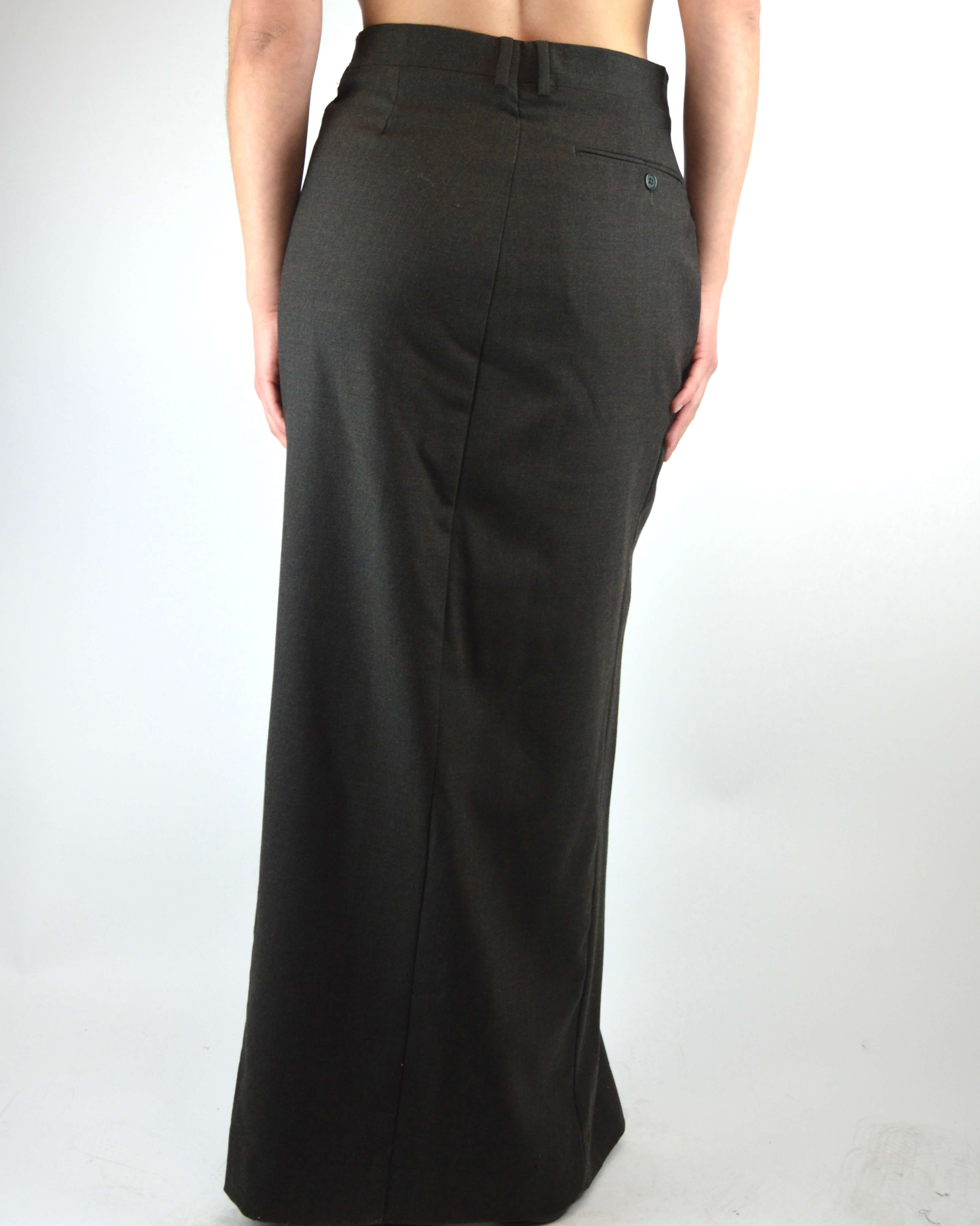 Long Skirt - Brownish Green (S/M)