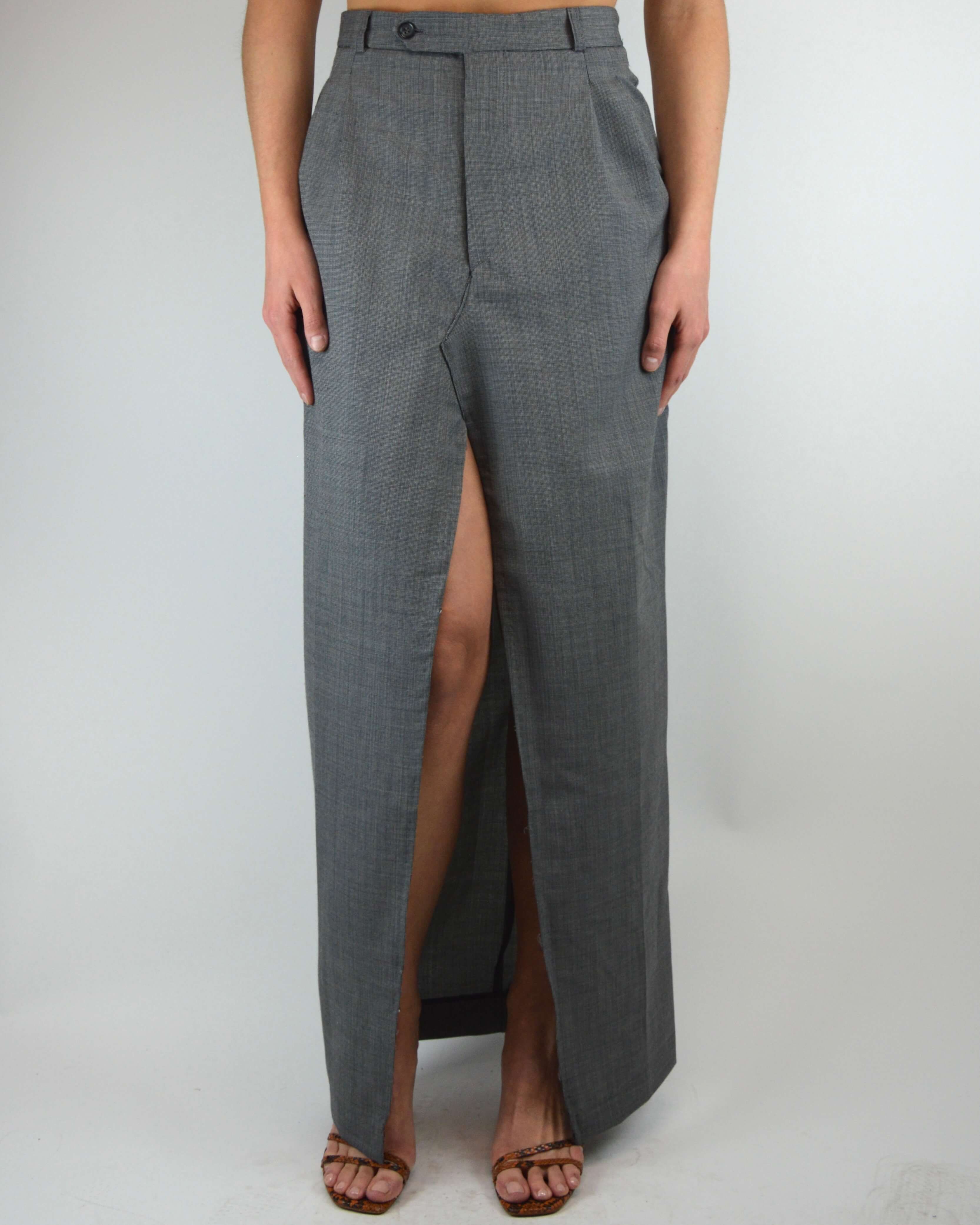 Tailleur jupe - Gris marbré (S/M)