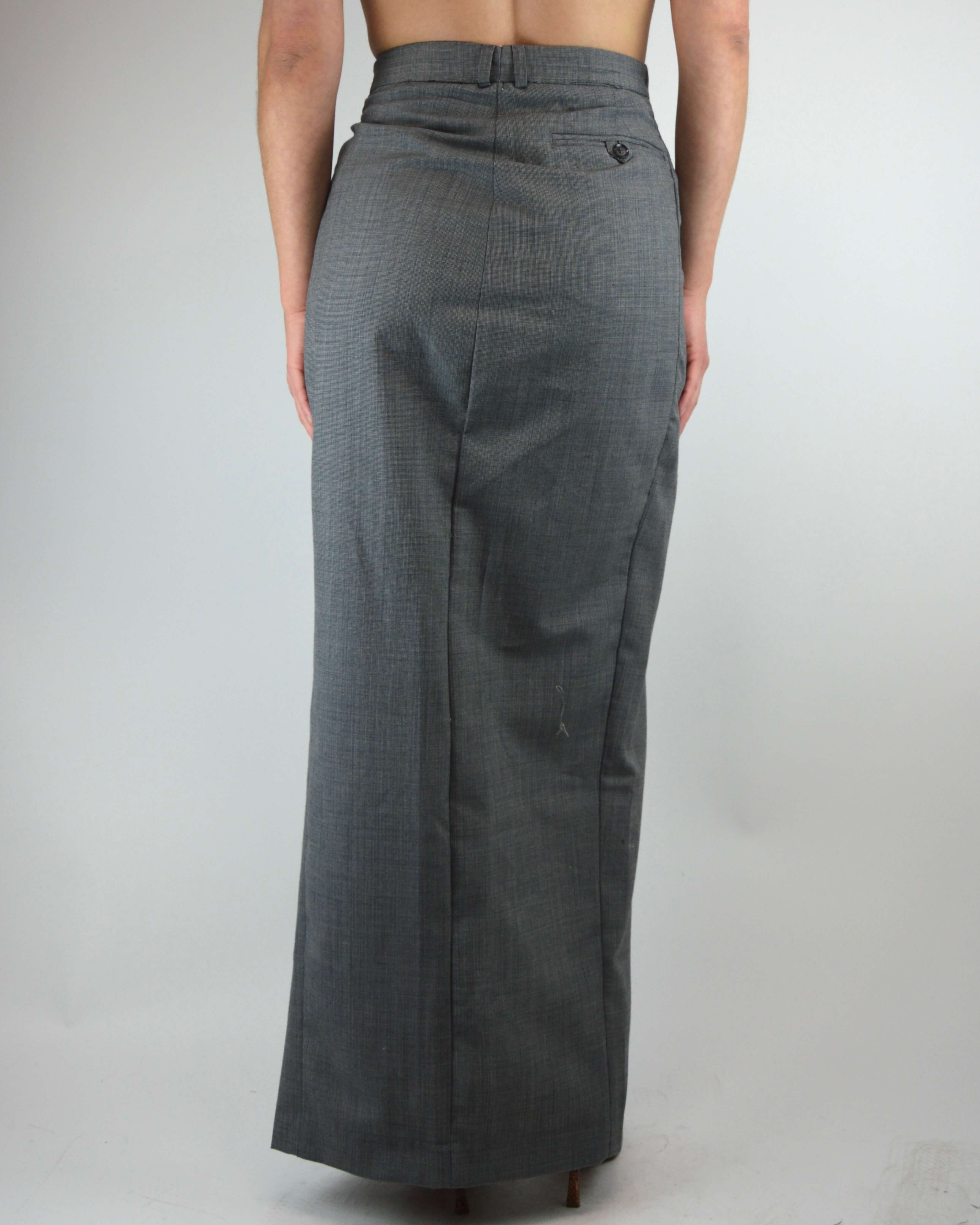 Tailleur jupe - Gris marbré (S/M)