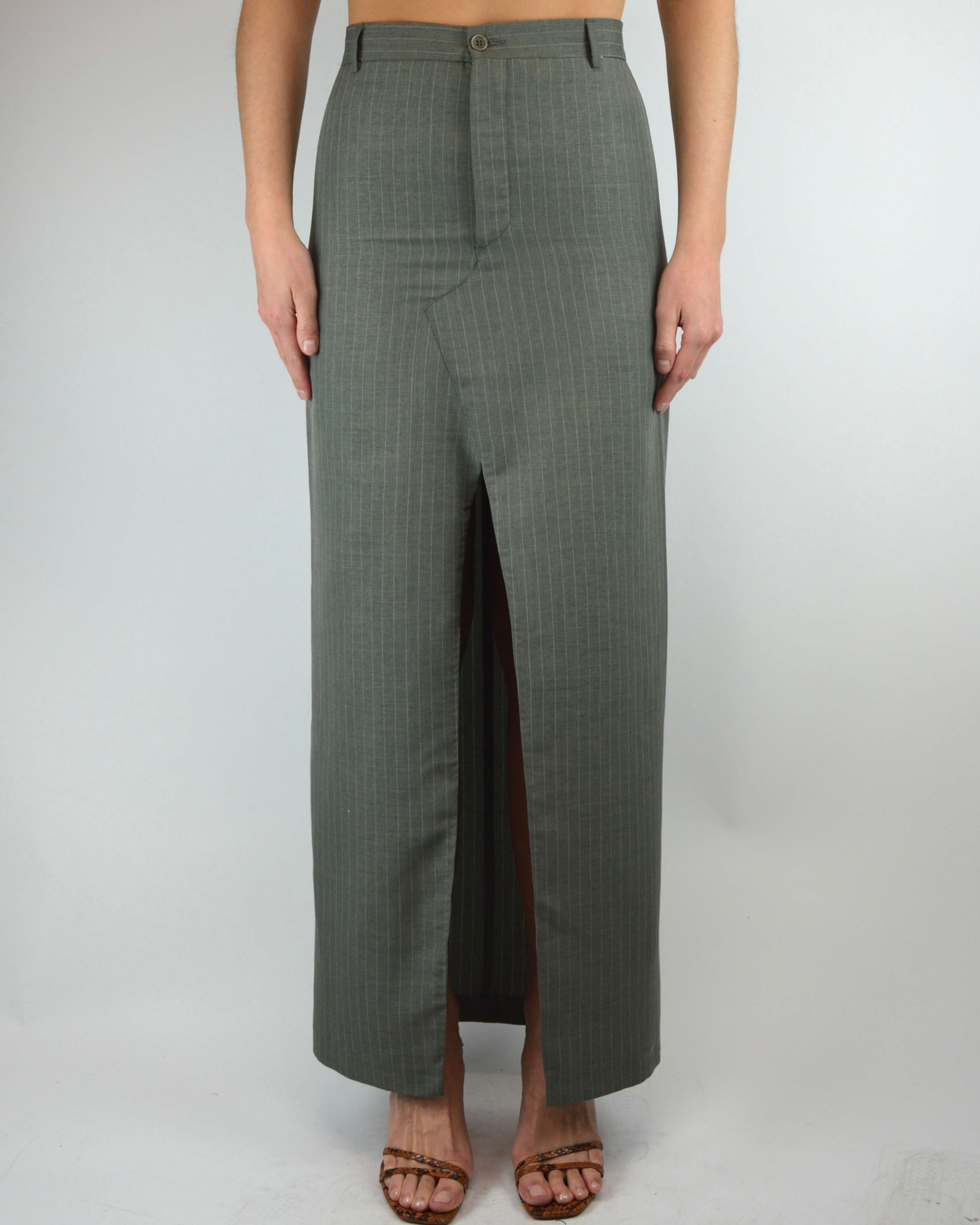 Vegan Skirt Suit - Green (XS/S)