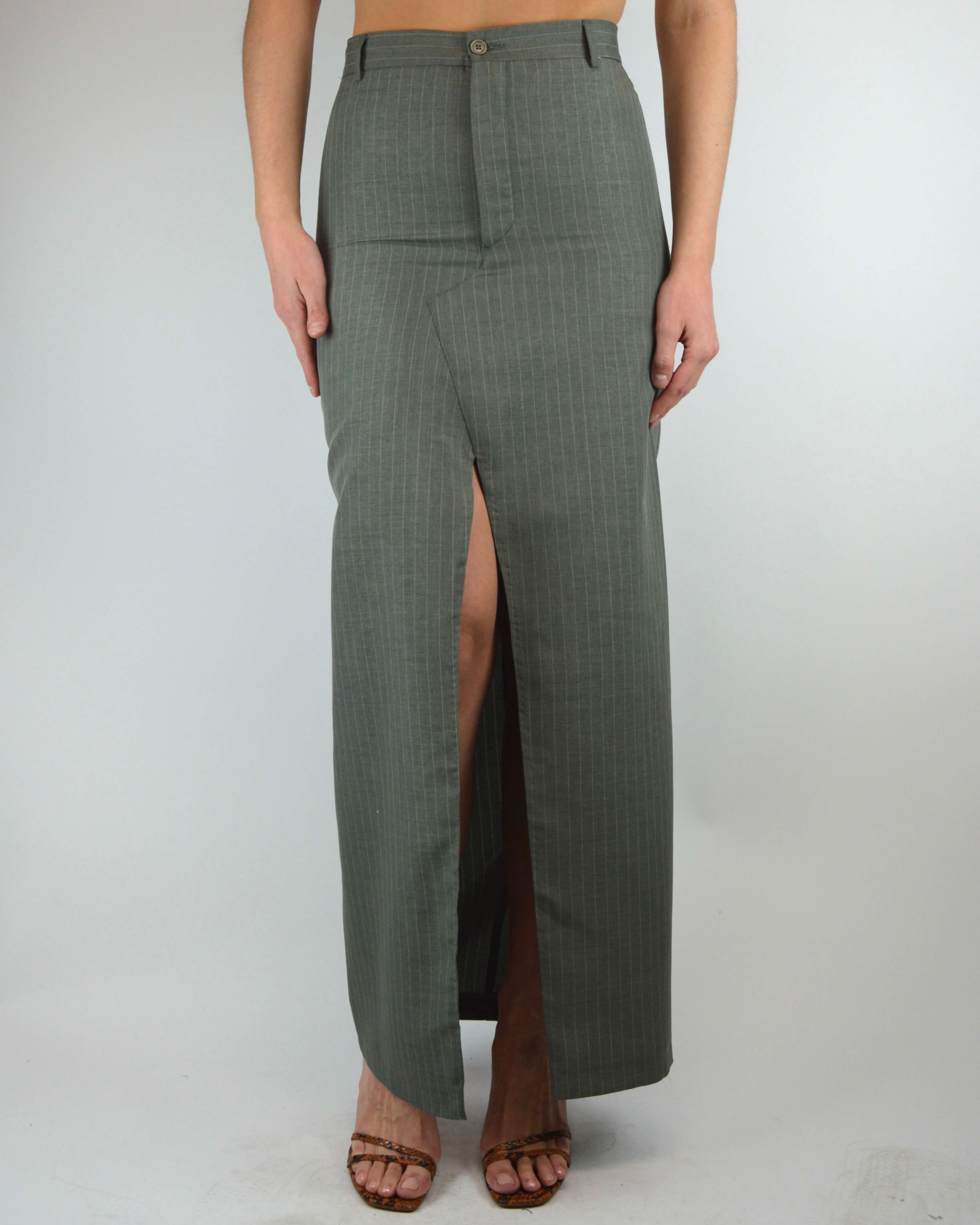 Vegan Skirt Suit - Green (XS/S)